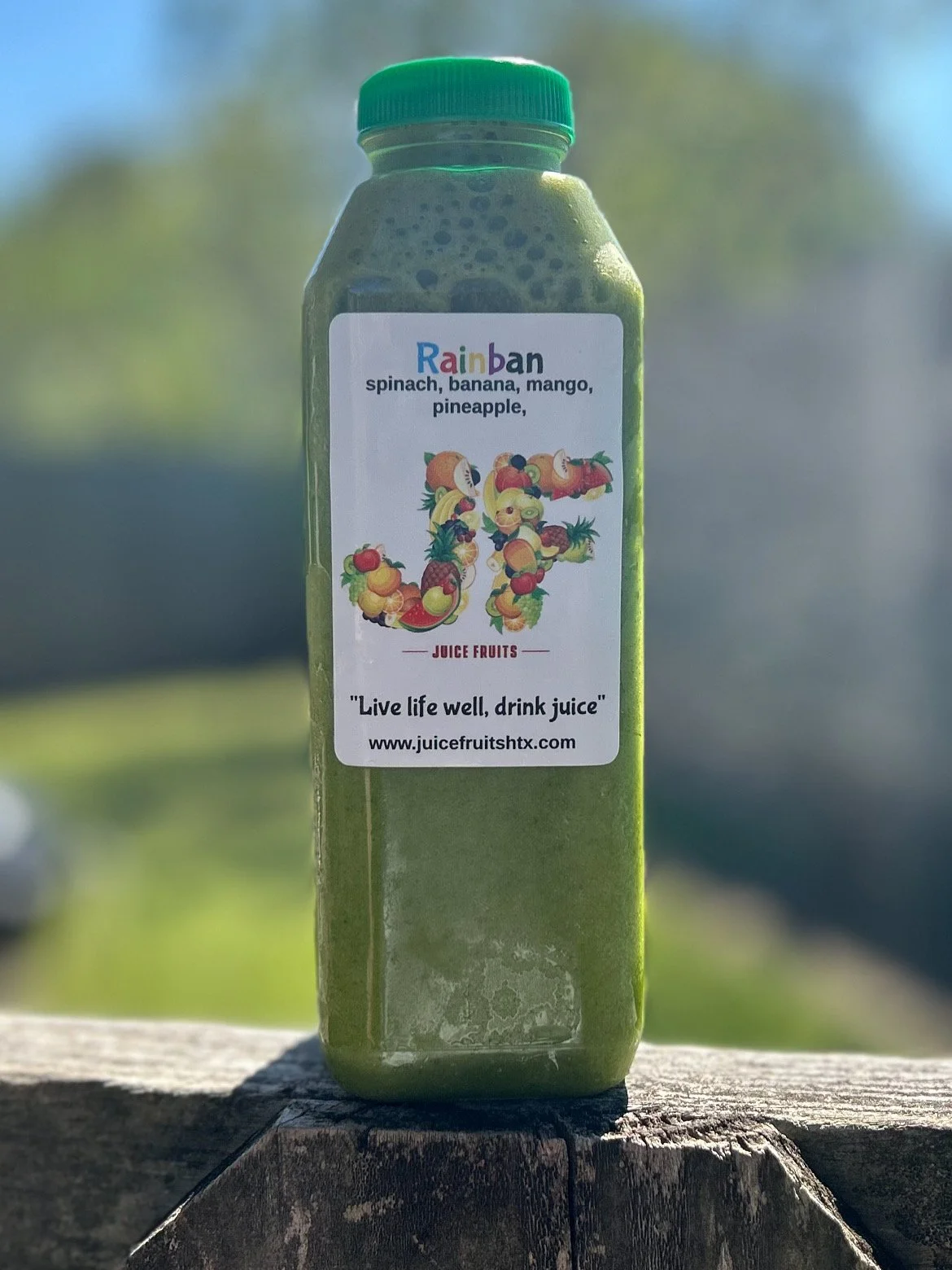 Rainban~ (mango, banana, spinach, pineapple)