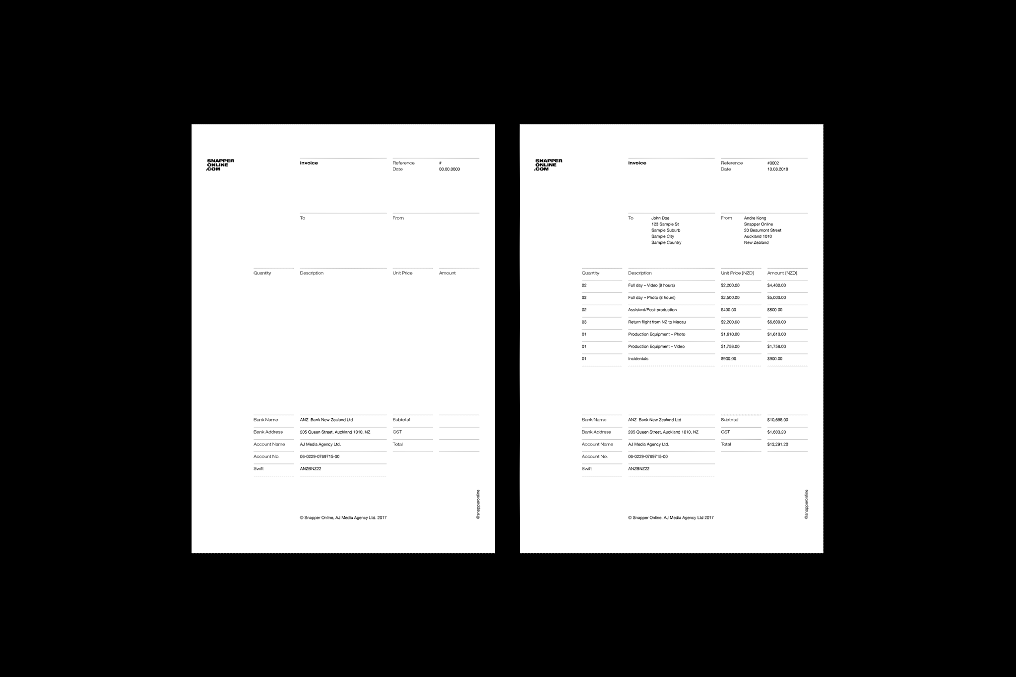 Identity for Snapper Online