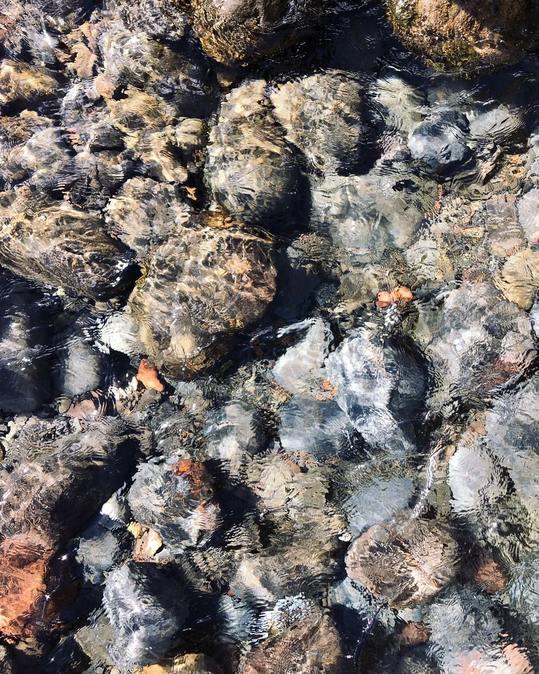 River Bed, Tongariro – 8x10"