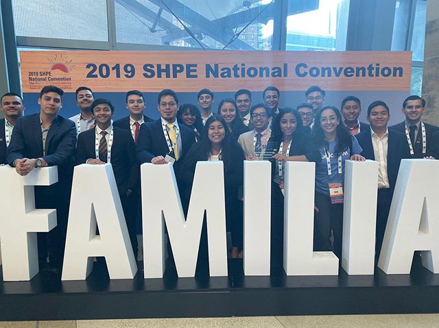 Thank you to all of our SHPE Members, Eboard, and sponsors for our attendance in the 2019 National SHPE Convention. Without everyone we couldn&rsquo;t have had such an amazing success!! From landing job offers and interviews to being recognized by SH