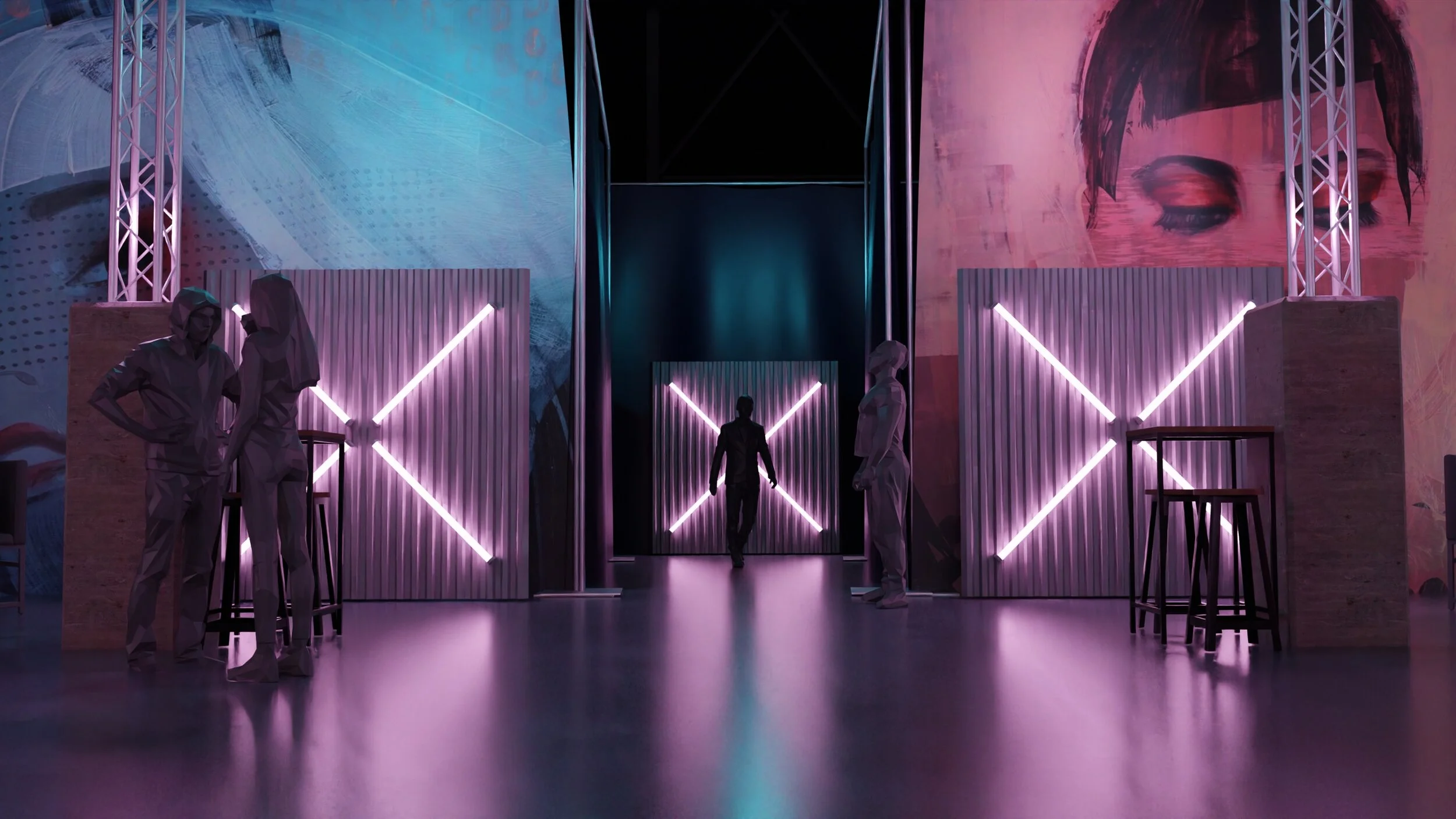 The Glory Hole rendering, by Art Director Bill Ives