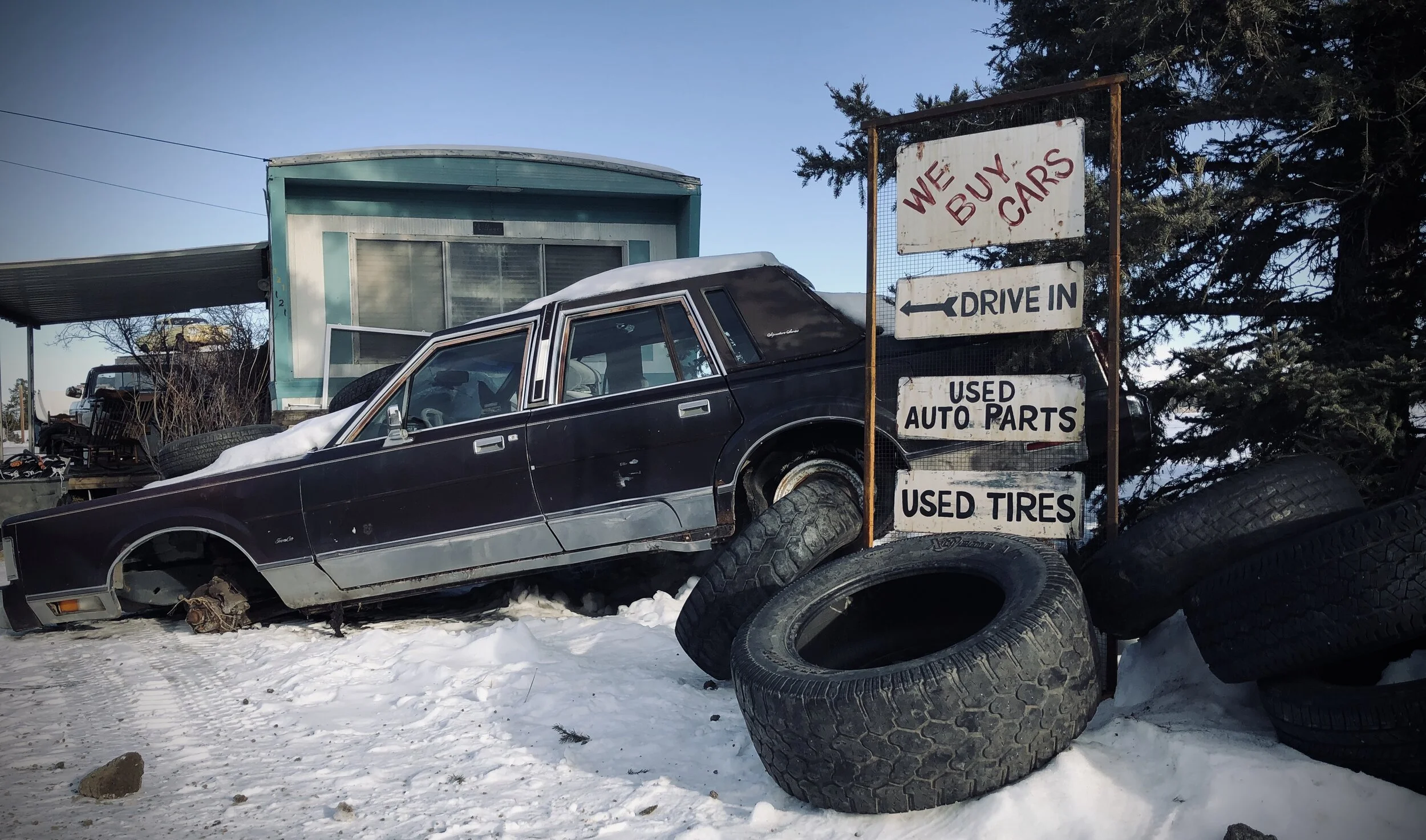 Magpie Ranch, car lot, Cleo's trailer, Wynonna Earp Season 4