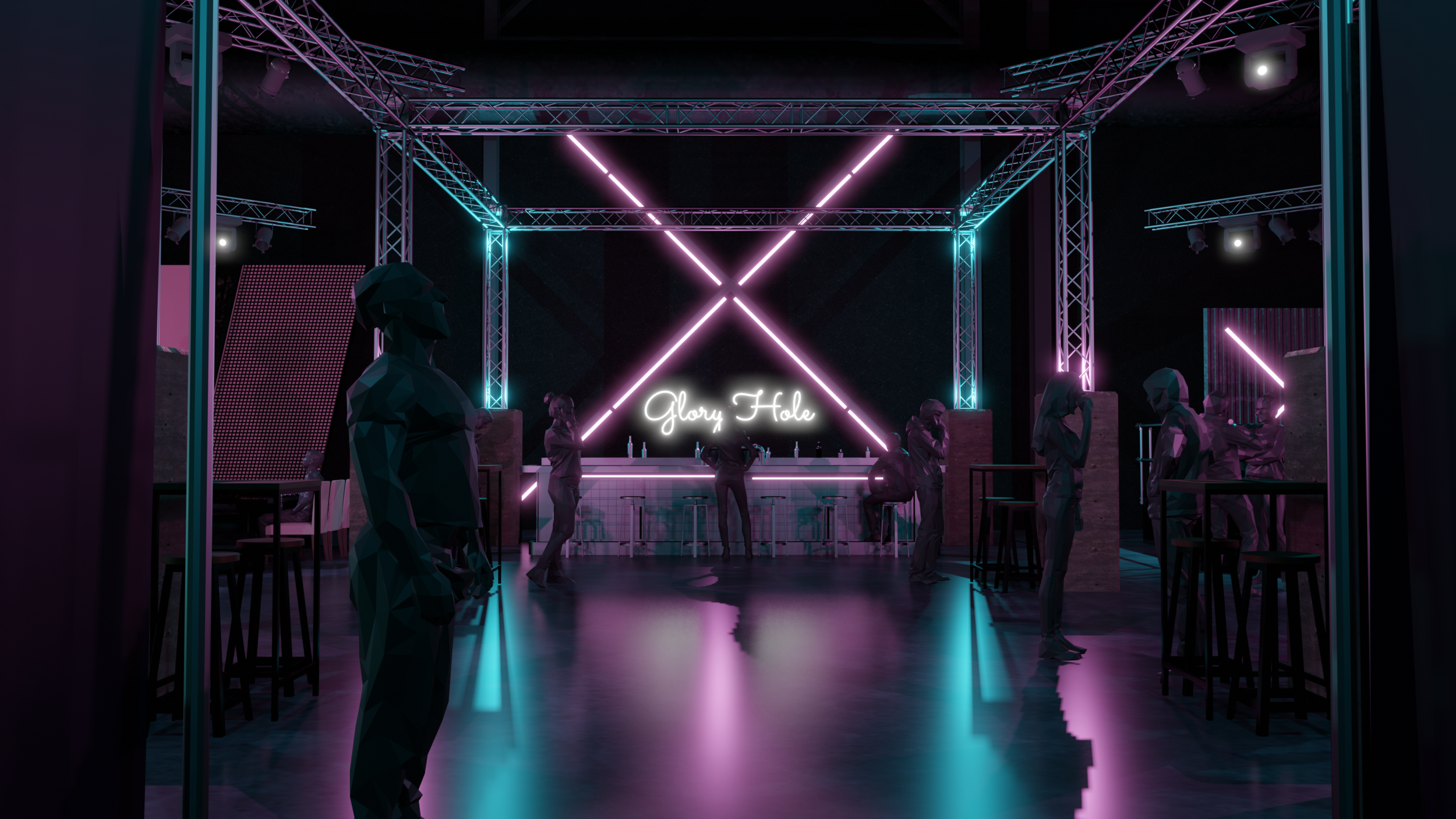 Glory Hole, render by Art Director Bill Ives, Wynonna Earp Season 4