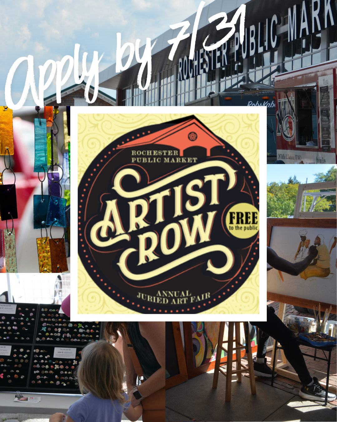 Still time to apply for artist row!