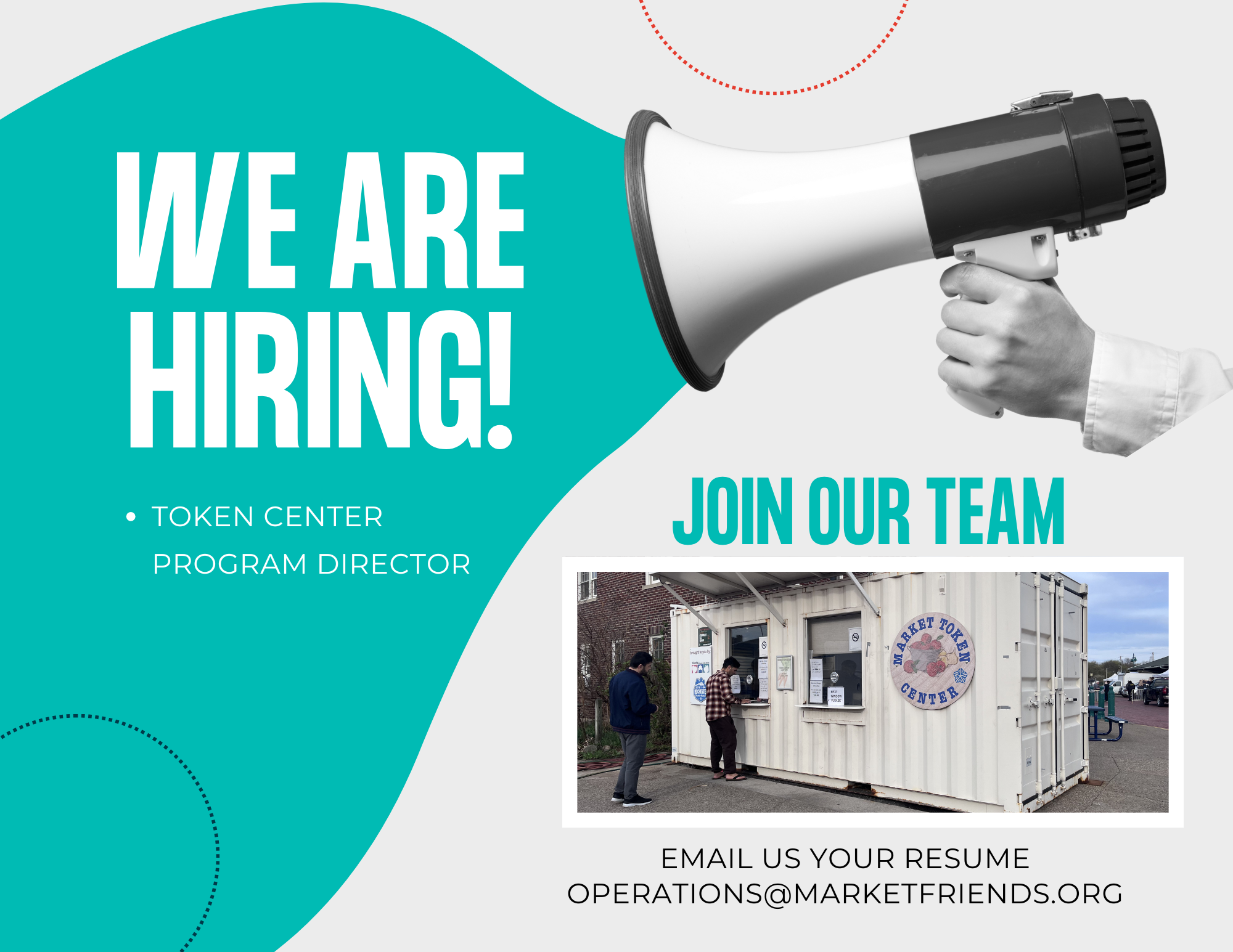 We’re hiring a program director