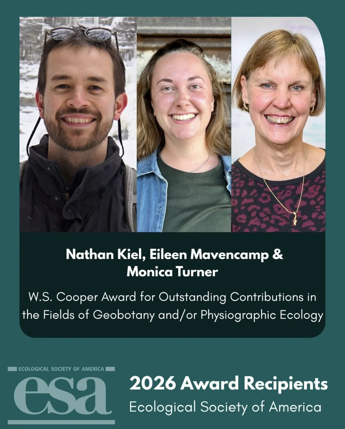 W. S. Cooper Award recipient