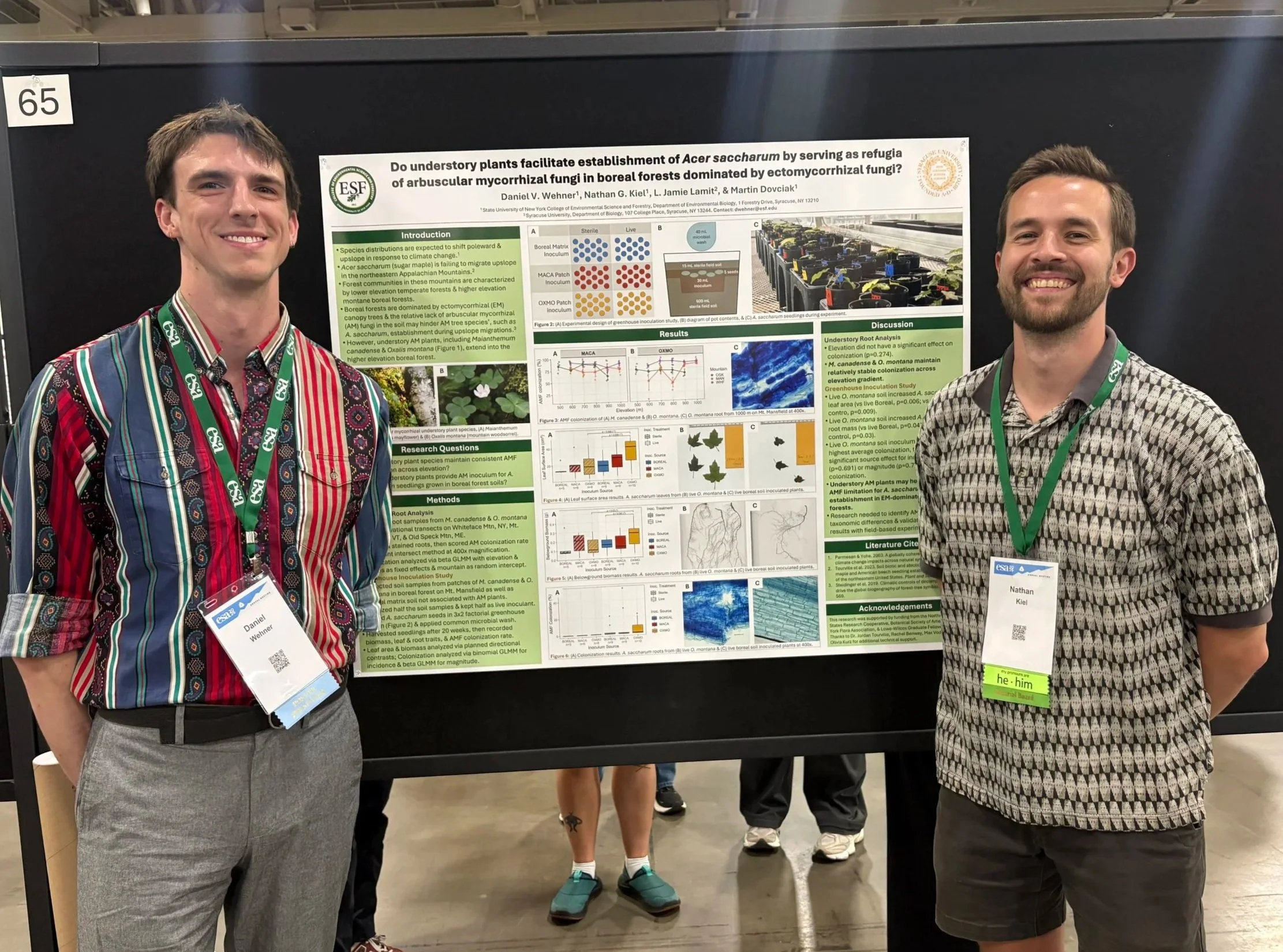 MSc student Danny Wehner presents at ESA