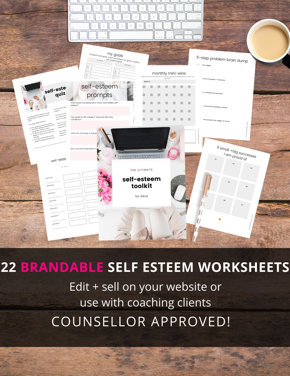 Self-Esteem Mindset Tools for Coaches + Bloggers (For commercial use +  client use) — Shikah Anuar