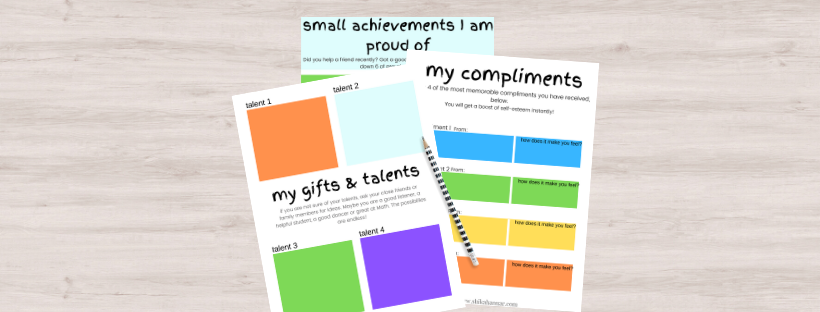 Free Printable Self Esteem Worksheets For Kids To Give Them An Instant Confidence Boost Shikah Anuar