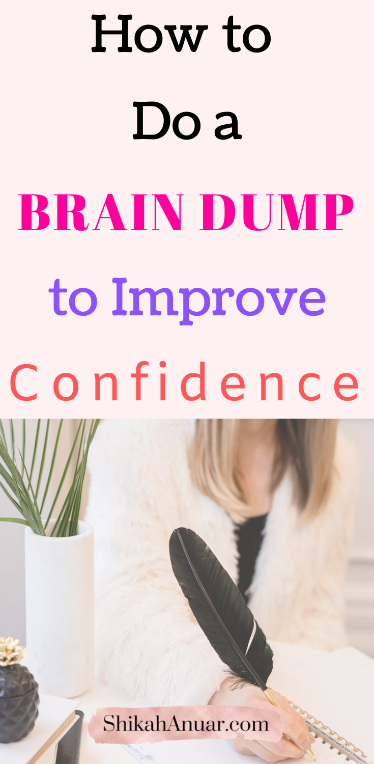 How to do a Brain Dump to Boost Self Esteem (+ Brain Dump Worksheet ...