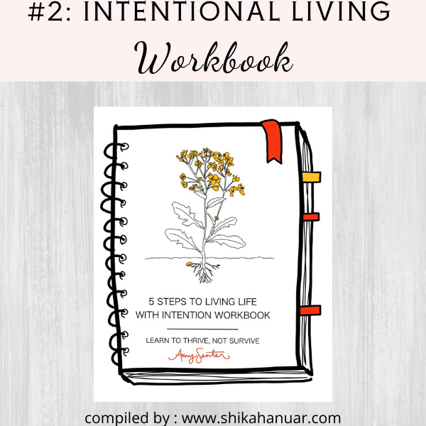 Top 7 Intentional Living Worksheets to Live a Purposeful Life — Shikah