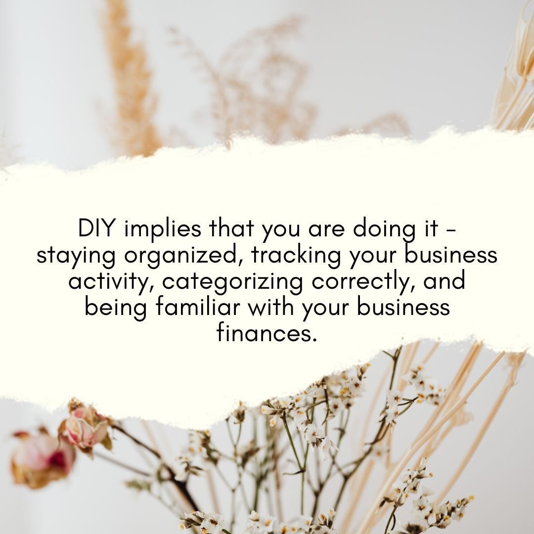 If you are just saying you are going to handle it all on your own but not actually taking the steps then you'll end up investing way more than if you had initially taken the steps to learn or pass off these tasks.

I offer Clarity Consultations for m