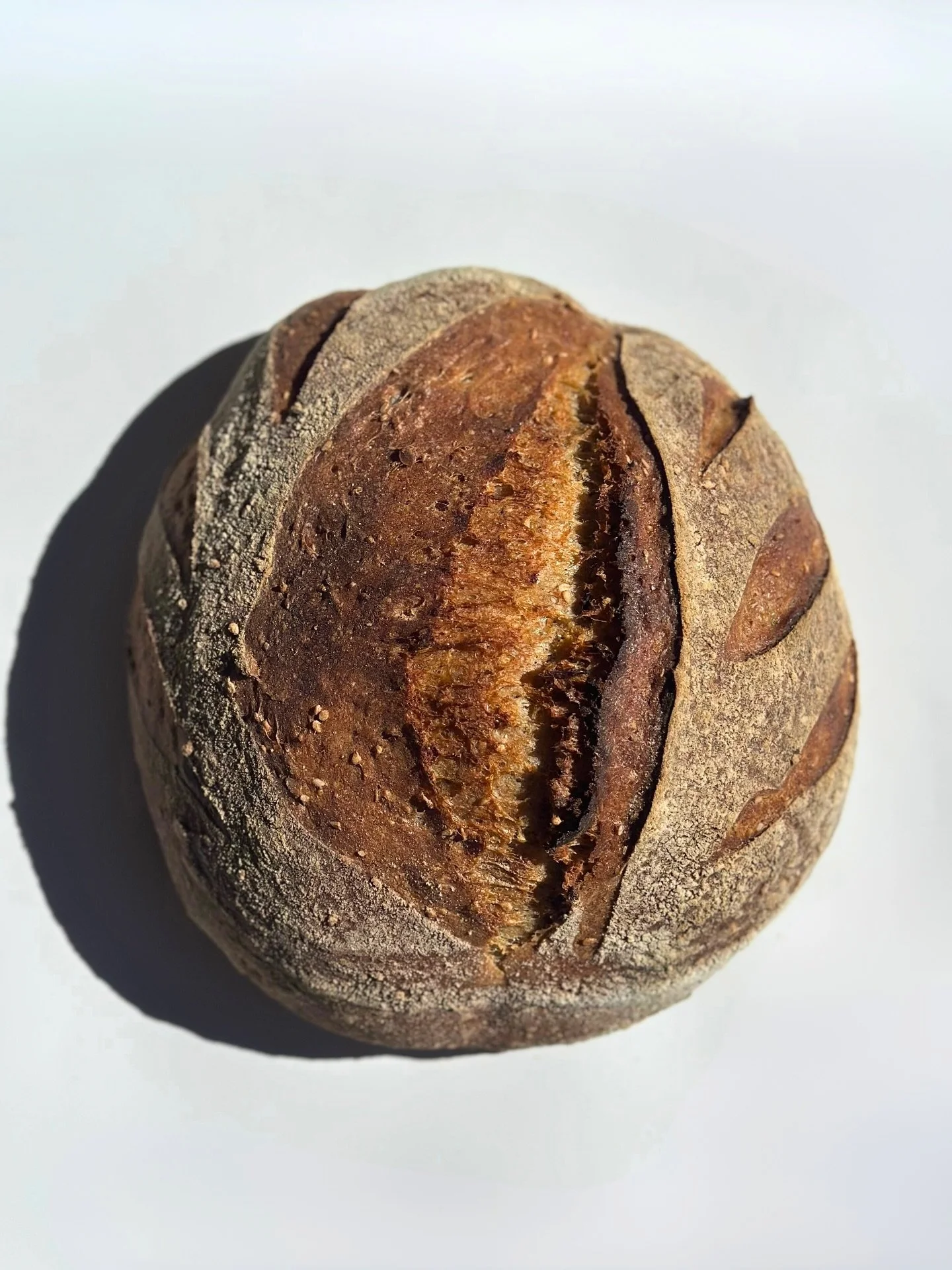 The heart child of a former Nightingale baker, Jack. The Country Bird was formed at his home over a year or so into the pursuit of finding a loaf that reflected the taste and culture of living in the country side. A healthy amount of stone-ground whe