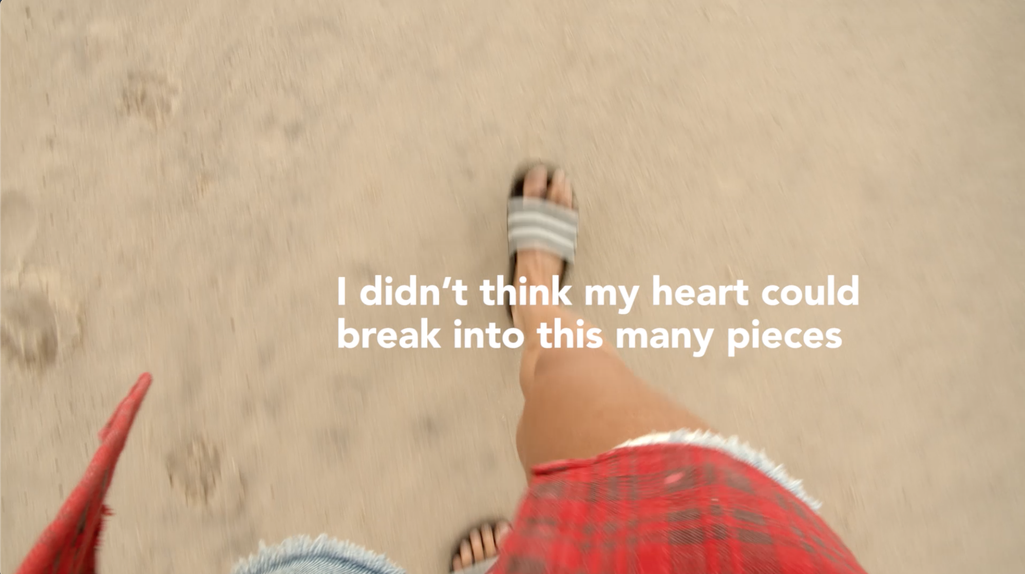 Things I get up to — No. 1: My daily walk on the beach.