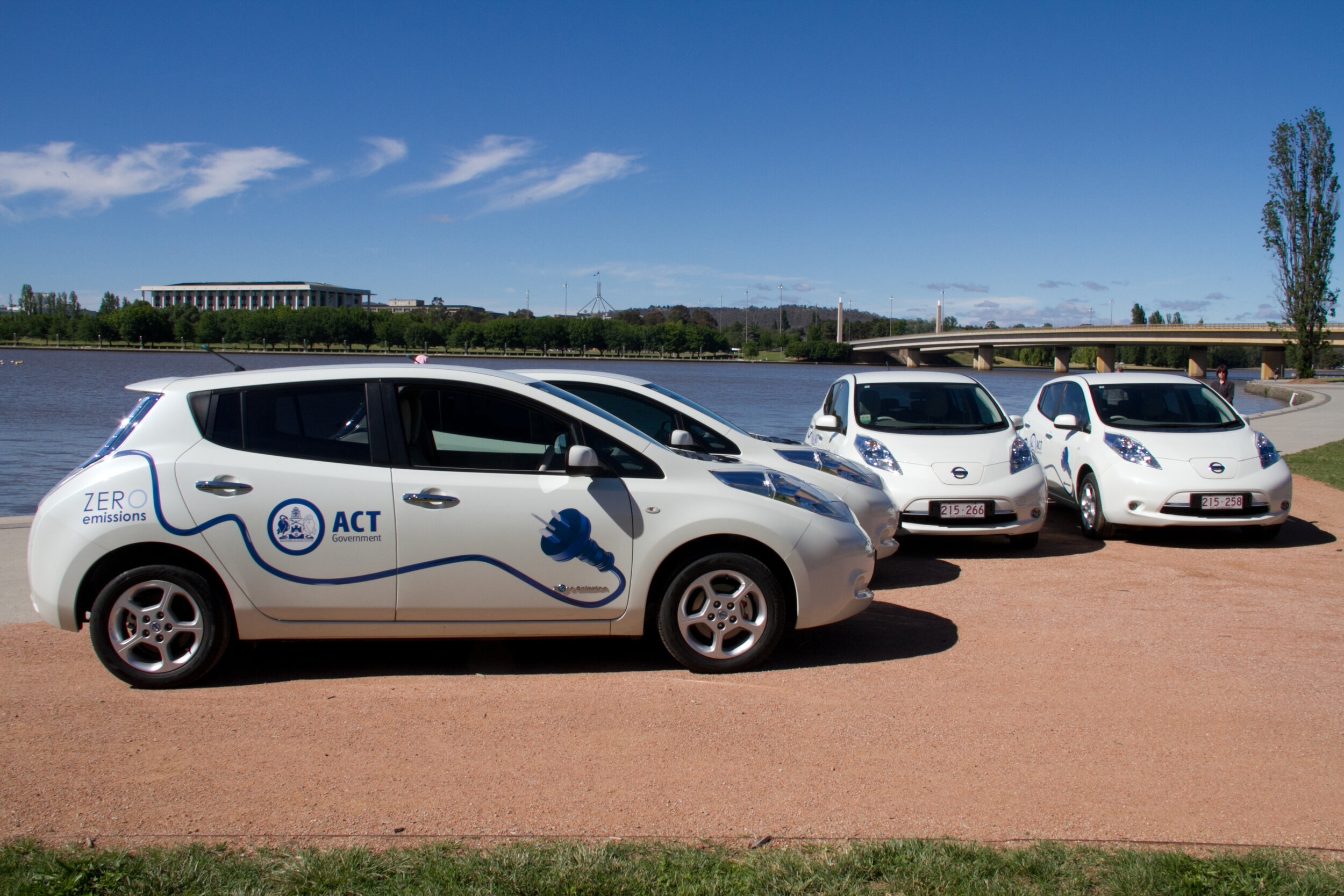 Electric vehicles by the lake - ACT Gov.jpg