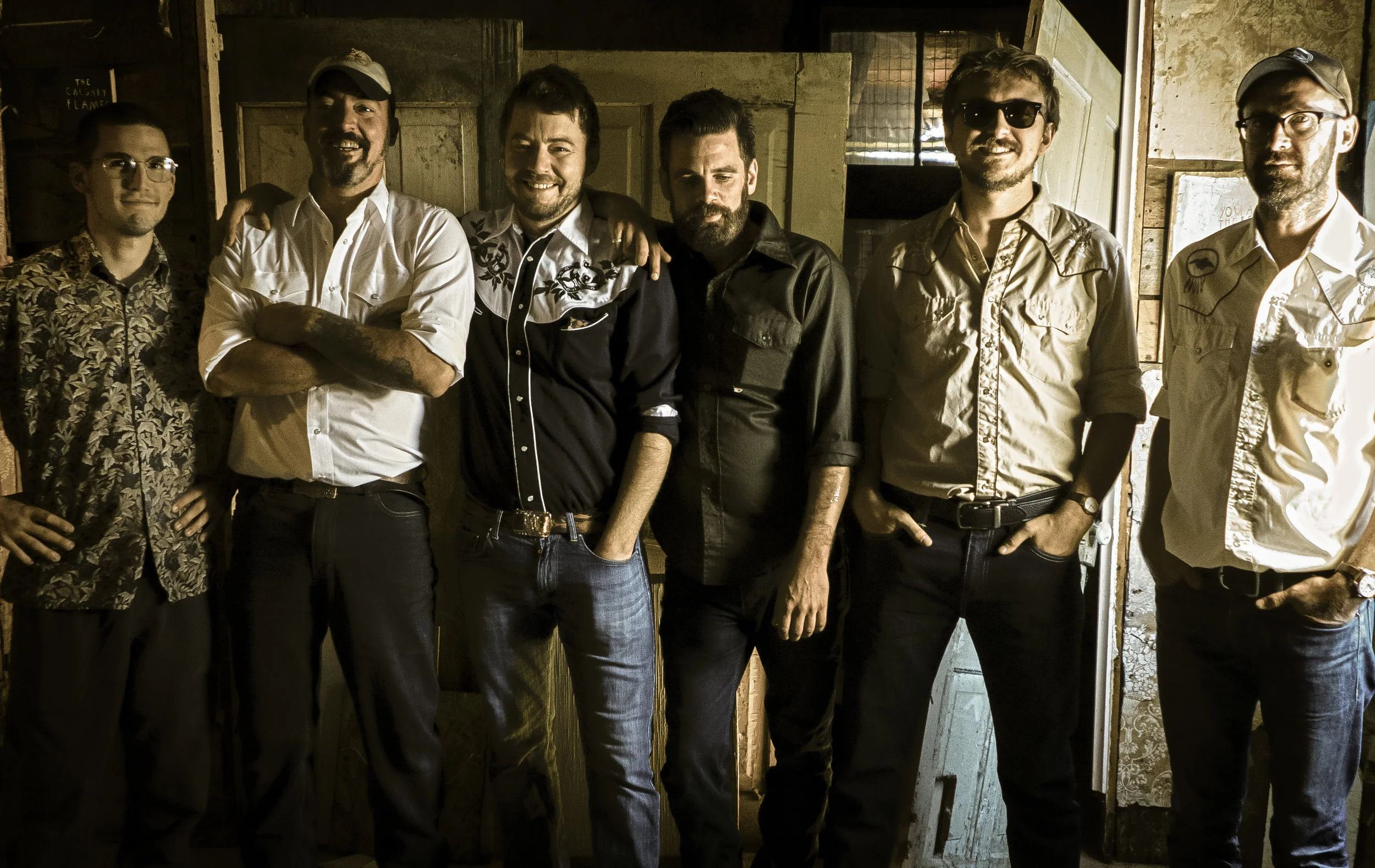 The Lucky Ones are a Yukon band with members contributing from Old Crow to Lake Laberge, Whitehorse to Dawson City, and Faro. They grew up listening to the music of their parents, and their parents' parents before them.The Lucky Ones' unique brand of authentic country-roots music imparts traditional arrangements with a contemporary disposition, reminiscent of old-time dances in hotel taverns and barrooms, barns, kitchens and saloons. Recipients of the 2018 Professional Recording Grant from the Yukon Film & Sound Commission, The Lucky Ones make their debut walking in the footsteps of such Northern Canadiana icons as Hank Karr, Al Oster, Buddy Tabor, and the Pointer Brothers.