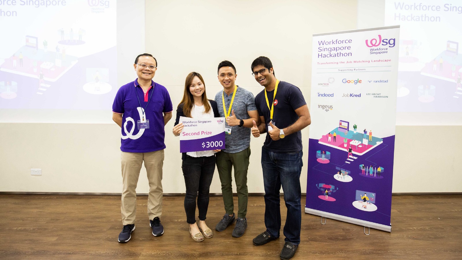 Second Prize Winner, Team Cubrick