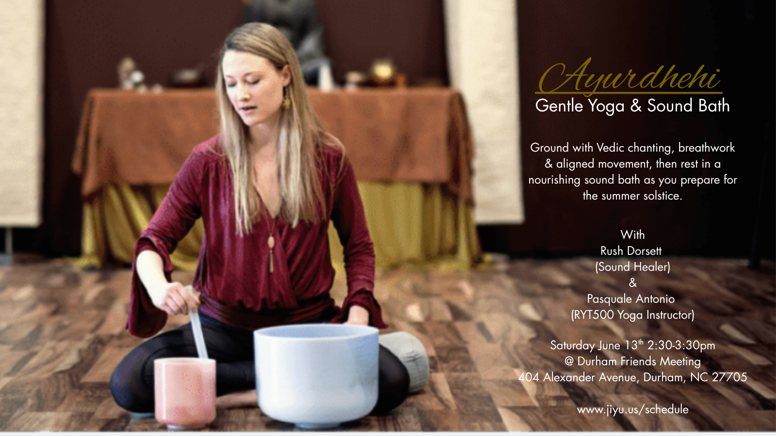 Be Nourished: Gentle Yoga & Sound Bath