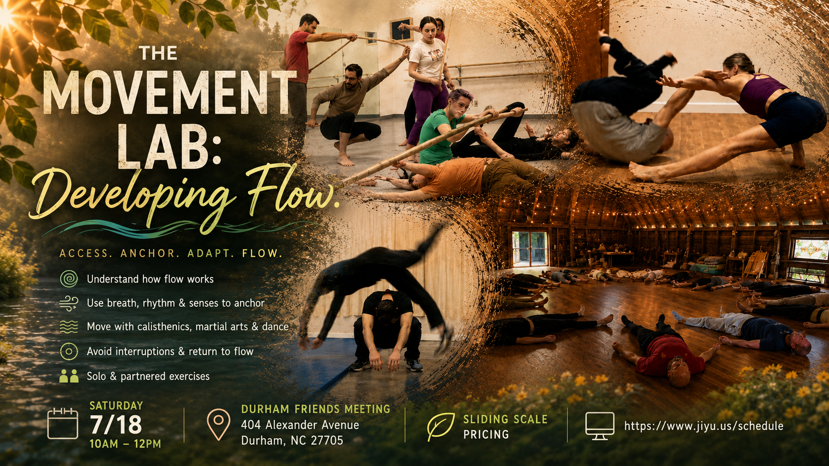Movement Lab: Developing flow