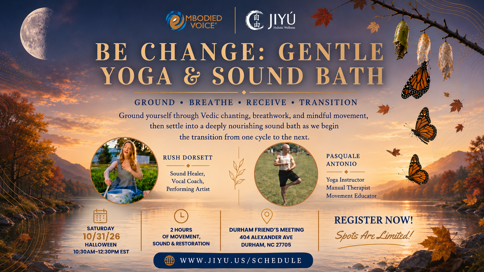 Be Change: Gentle Yoga &amp; Sound Bath