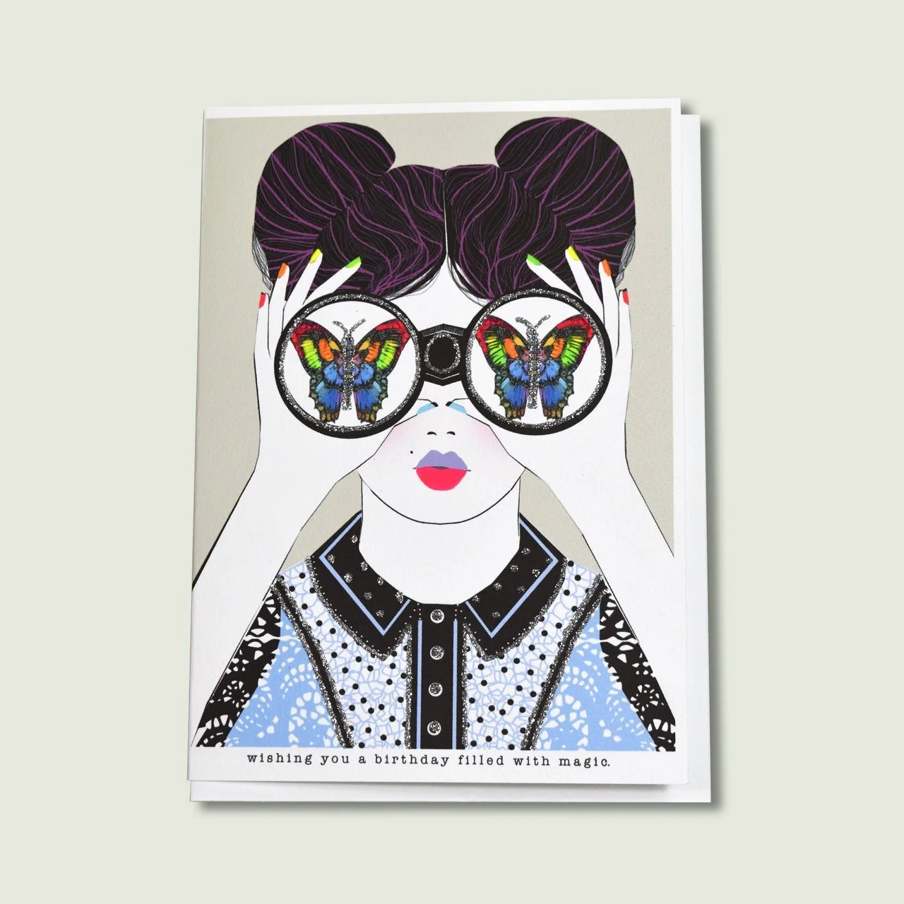 WISHING YOU A BIRTHDAY FILLED WITH MAGIC card