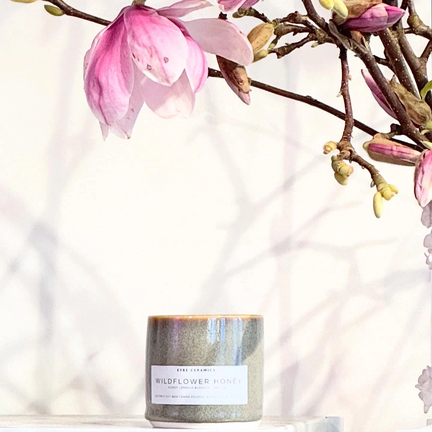 New favorite candles by the talented @eyreceramics
Swing by and explore the spring fragrances!