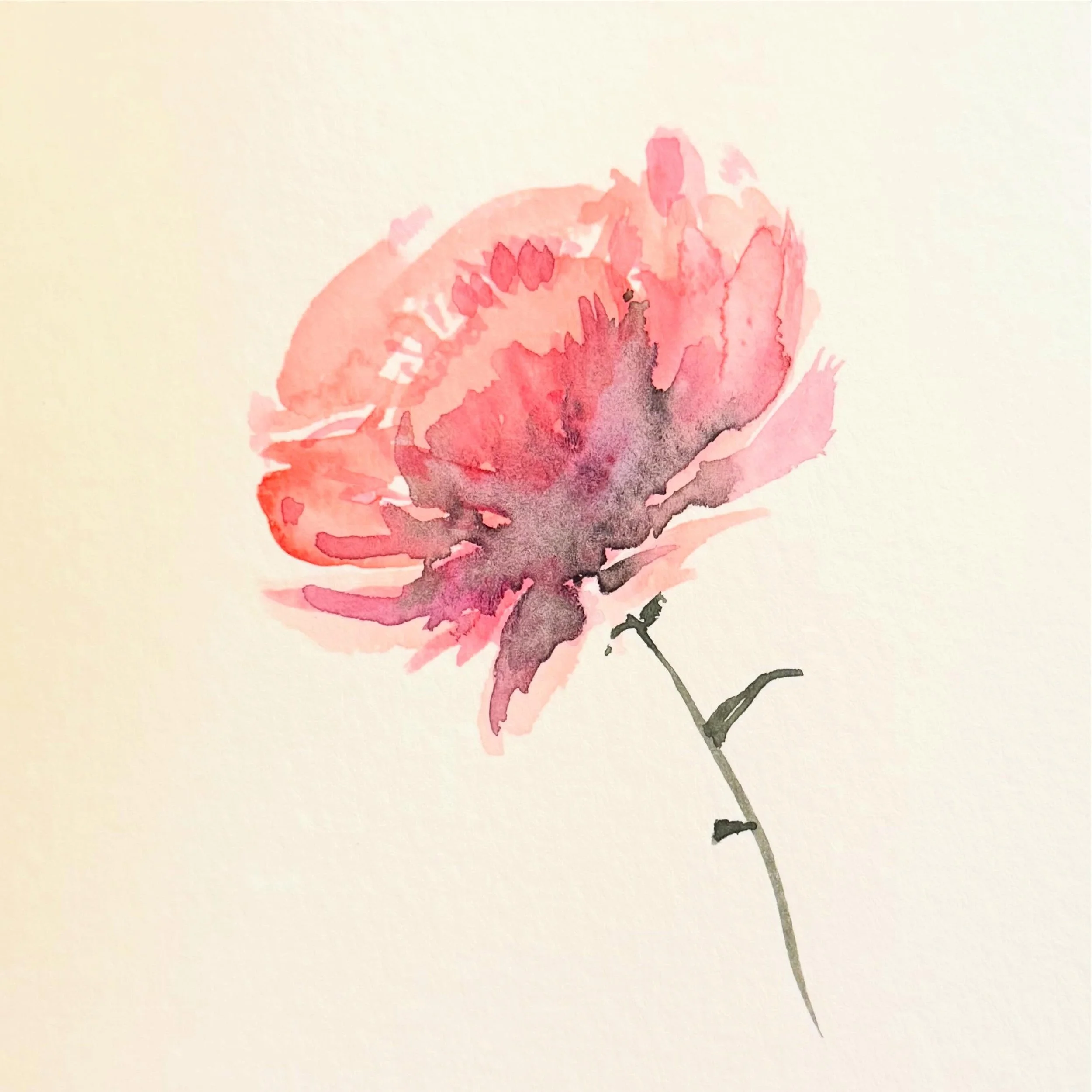 Hand painted cards for MOM💕