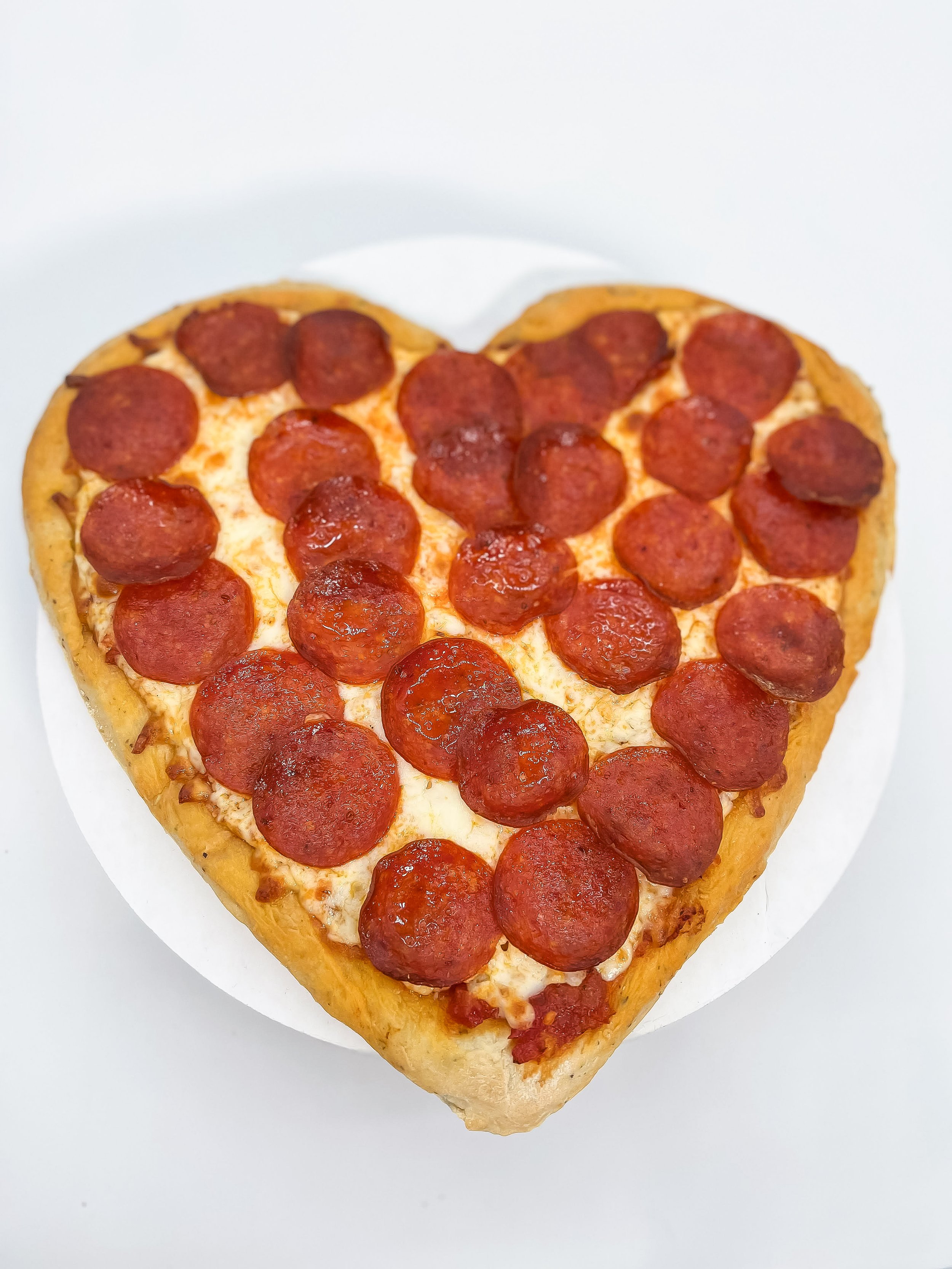 Heart Shaped Pizza