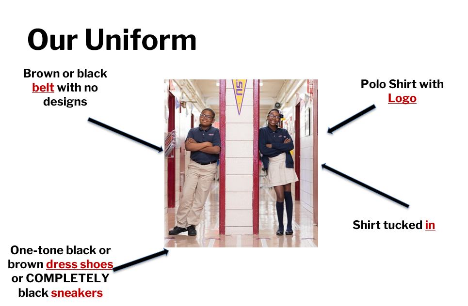 Uniforms — Leadership Prep Ocean Hill Middle Academy
