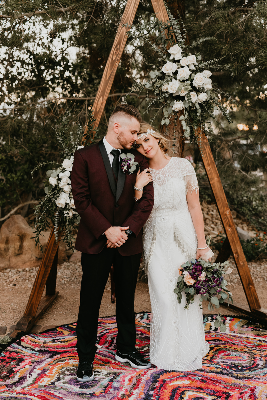 Backyard Clauson Wedding - Las Vegas — Bethany Paige