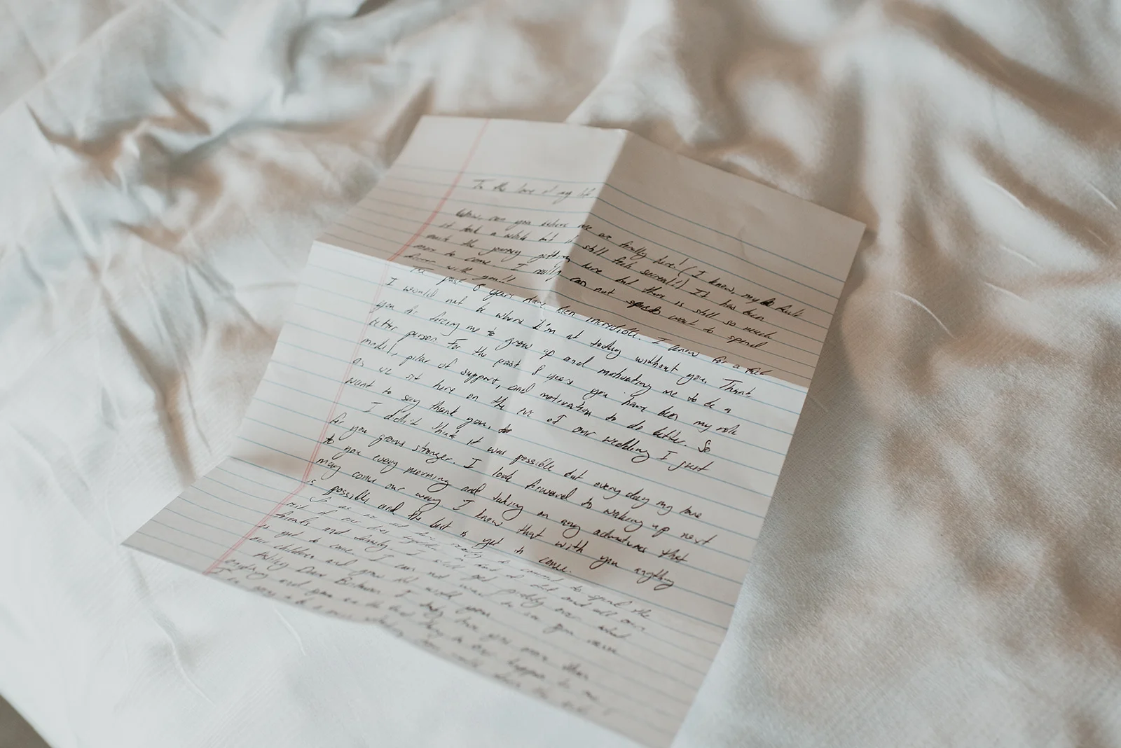 Fragoso Wedding in Las Vegas NV - Bride and Groom Letters