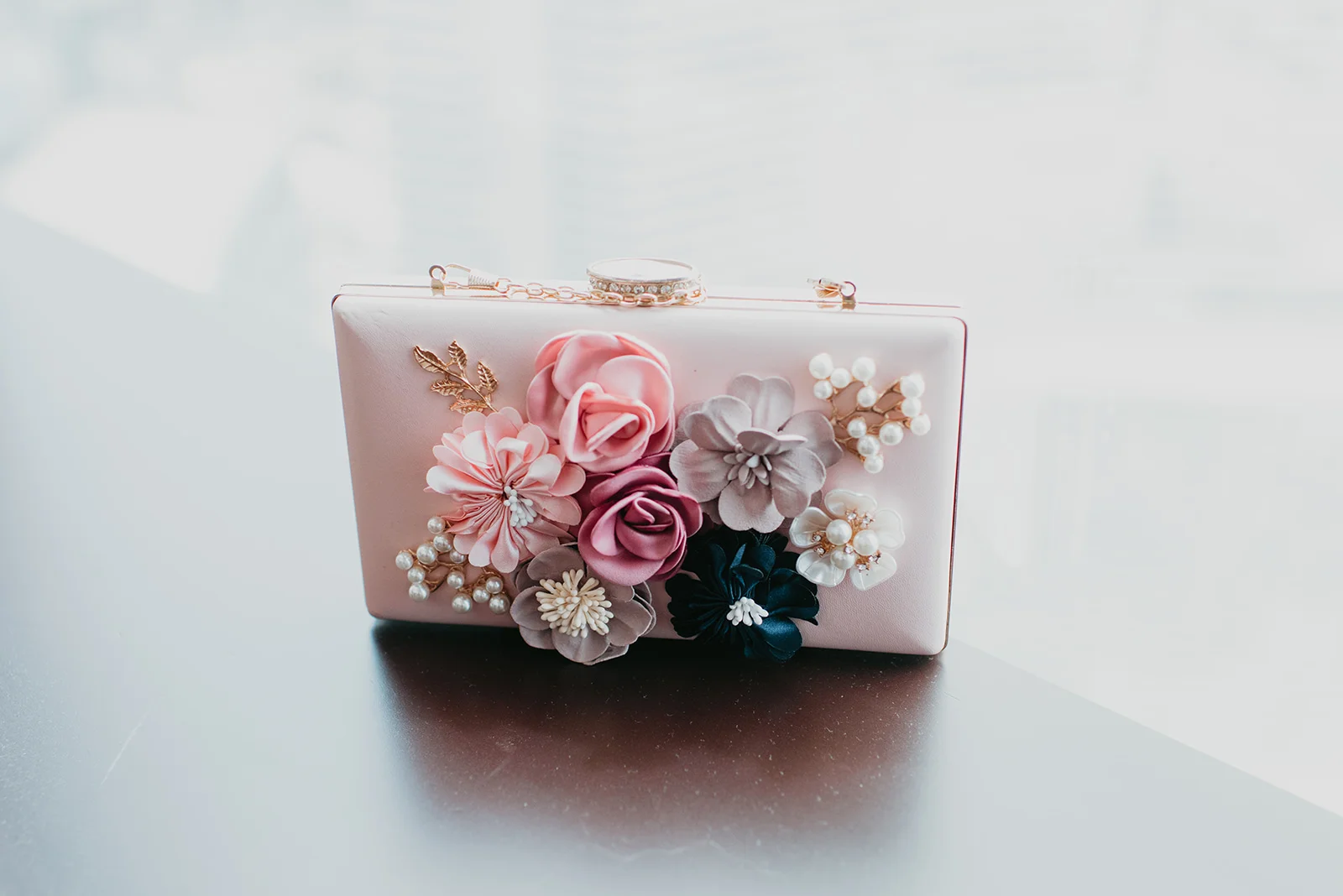 Fragoso Wedding in Las Vegas NV - Bride Clutch