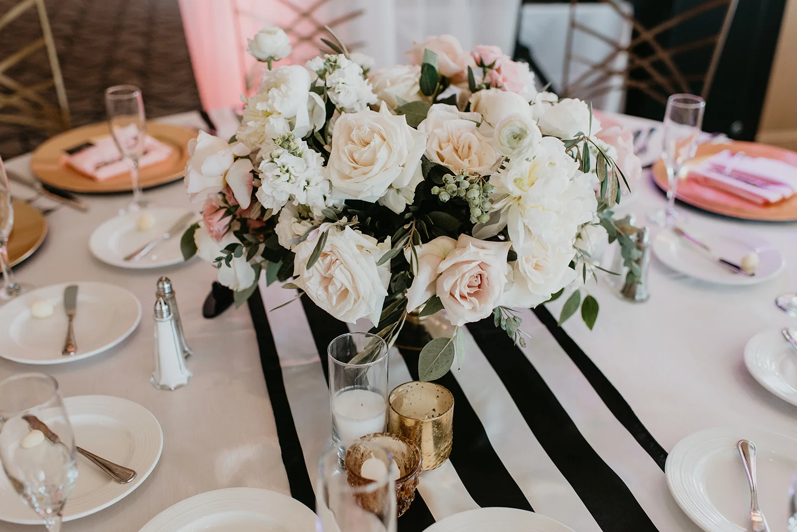 Fragoso Wedding in Las Vegas, NV - Table Decor