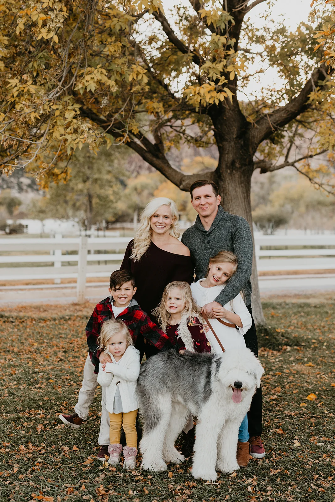 Fitzgerald Family at Spring Mountain Ranch, Las Vegas - Family Portrait