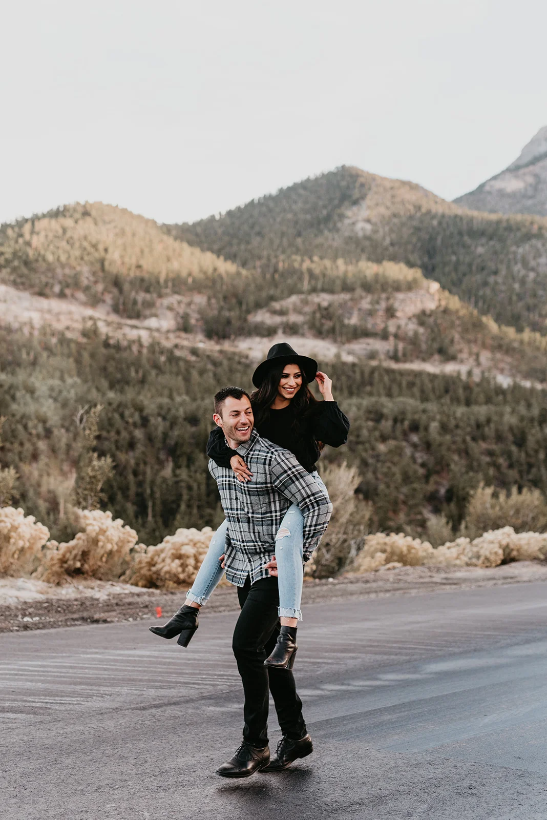 Couple Shoot In Mount Charleston