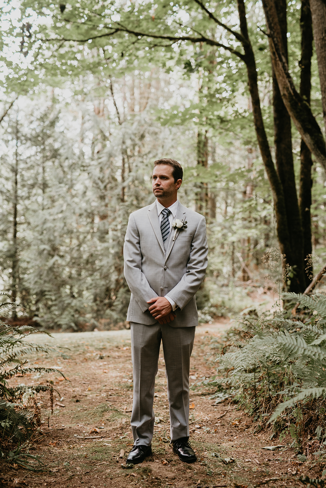 Thompson Wedding in Seattle, Washington - Groom