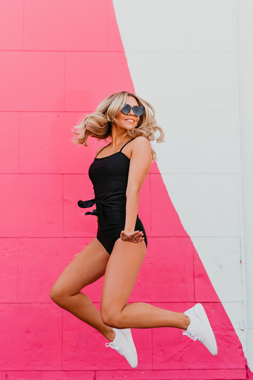 Pink Desert Vegas Girl Swim Branding Shoot  - Truly Destiny 