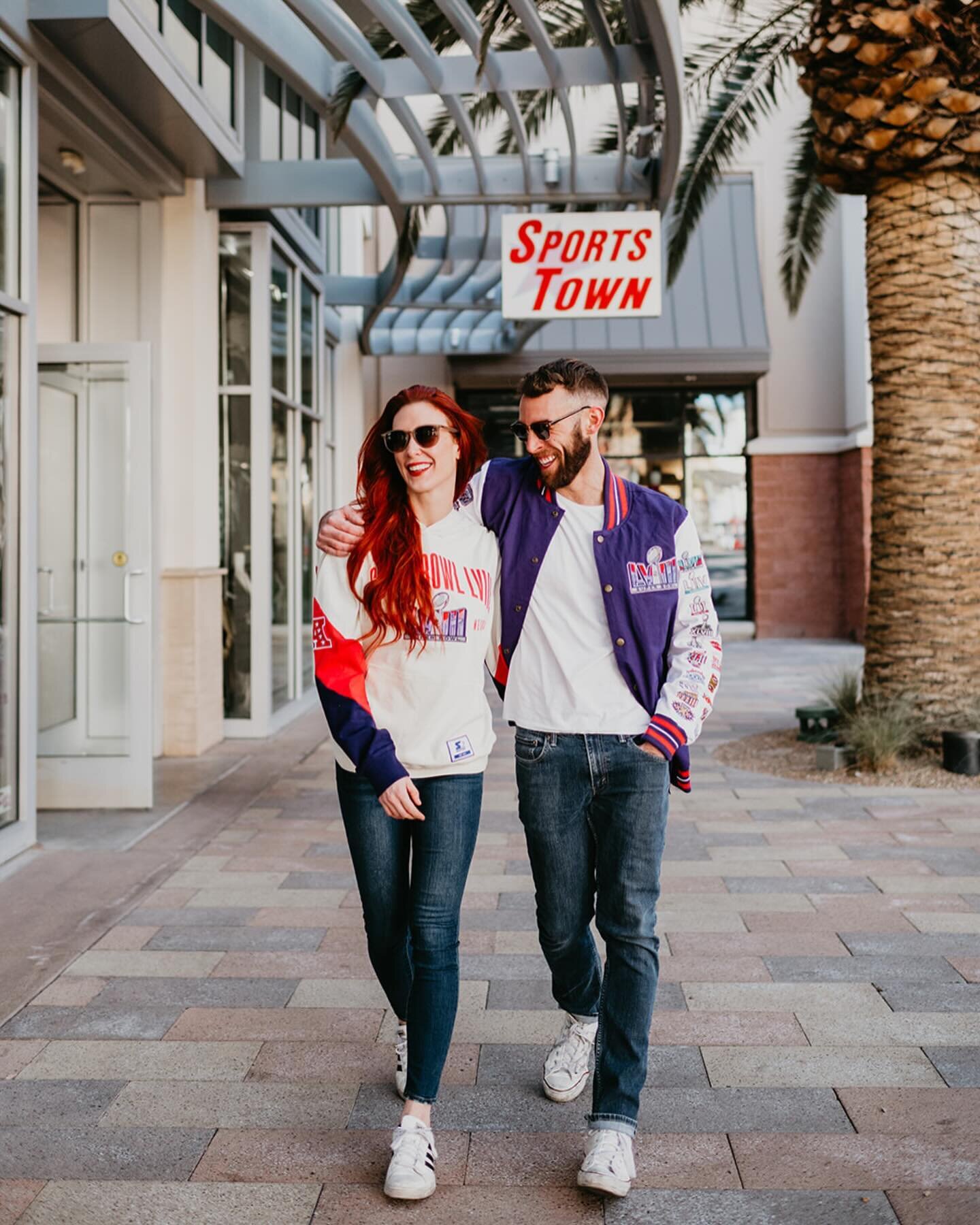 Recent work with @downtownsummerlin. 
.
It&rsquo;s so cool to have the Super Bowl hosted here in Vegas this year! Loved shooting some of the official Super Bowl merch sold at @sportstown_dts. 🏈