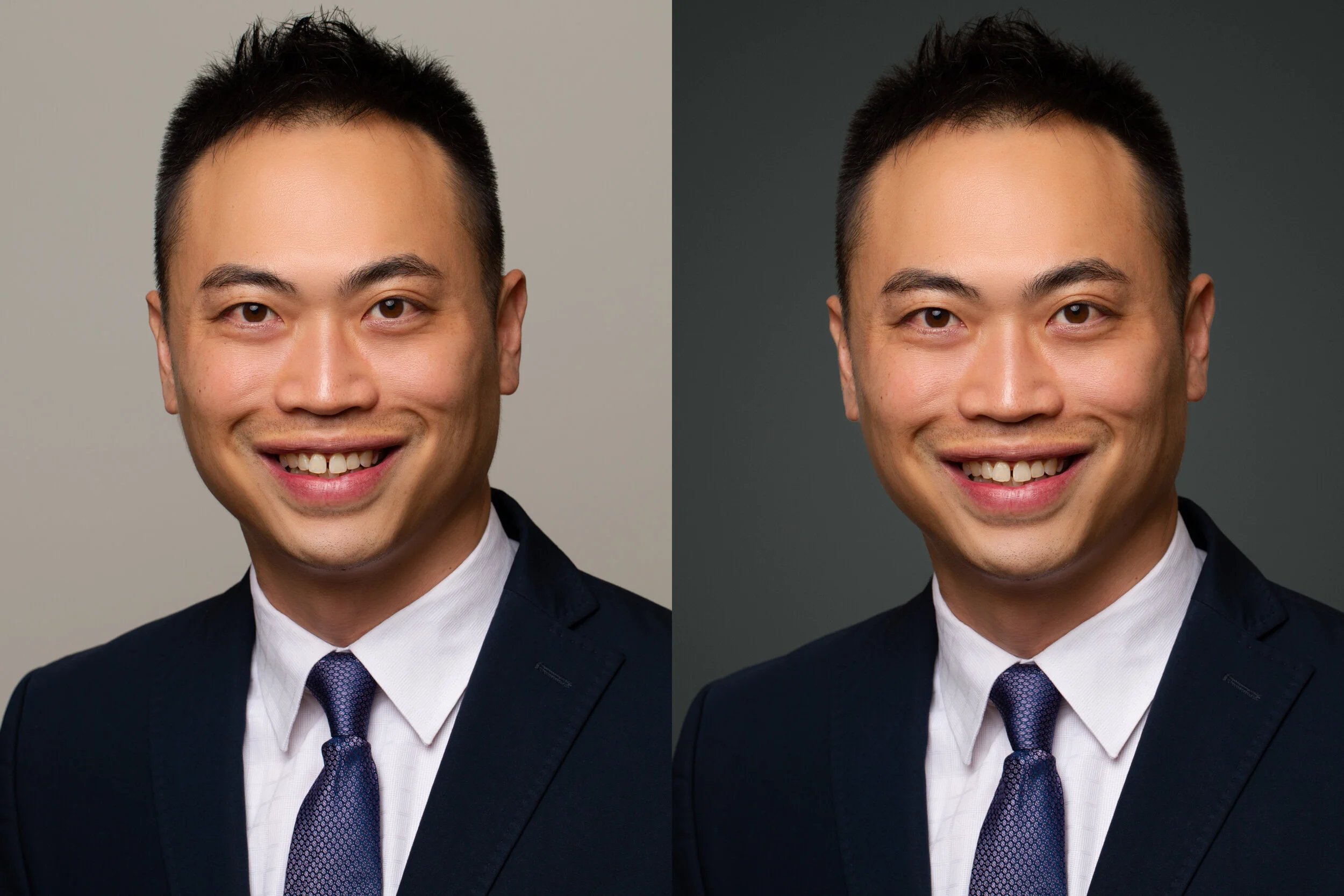 Consistency In Lighting Poses And Background For Corporate Portraits Tail Feather