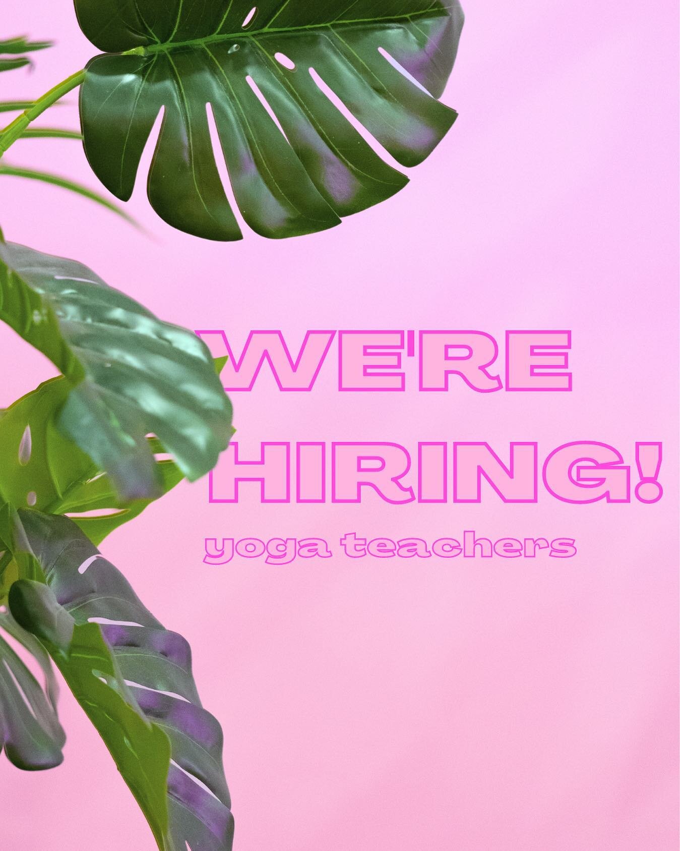 🧘&zwj;♀️Join The Teaching Team at Blooming Happy Yoga! 

✨We currently have an opportunity for Vinyasa and Yin Yoga teachers to join the team at our Highgate Studio in Perth 💘

✨Even if you&rsquo;re a newer teacher, we&rsquo;d love to hear from you