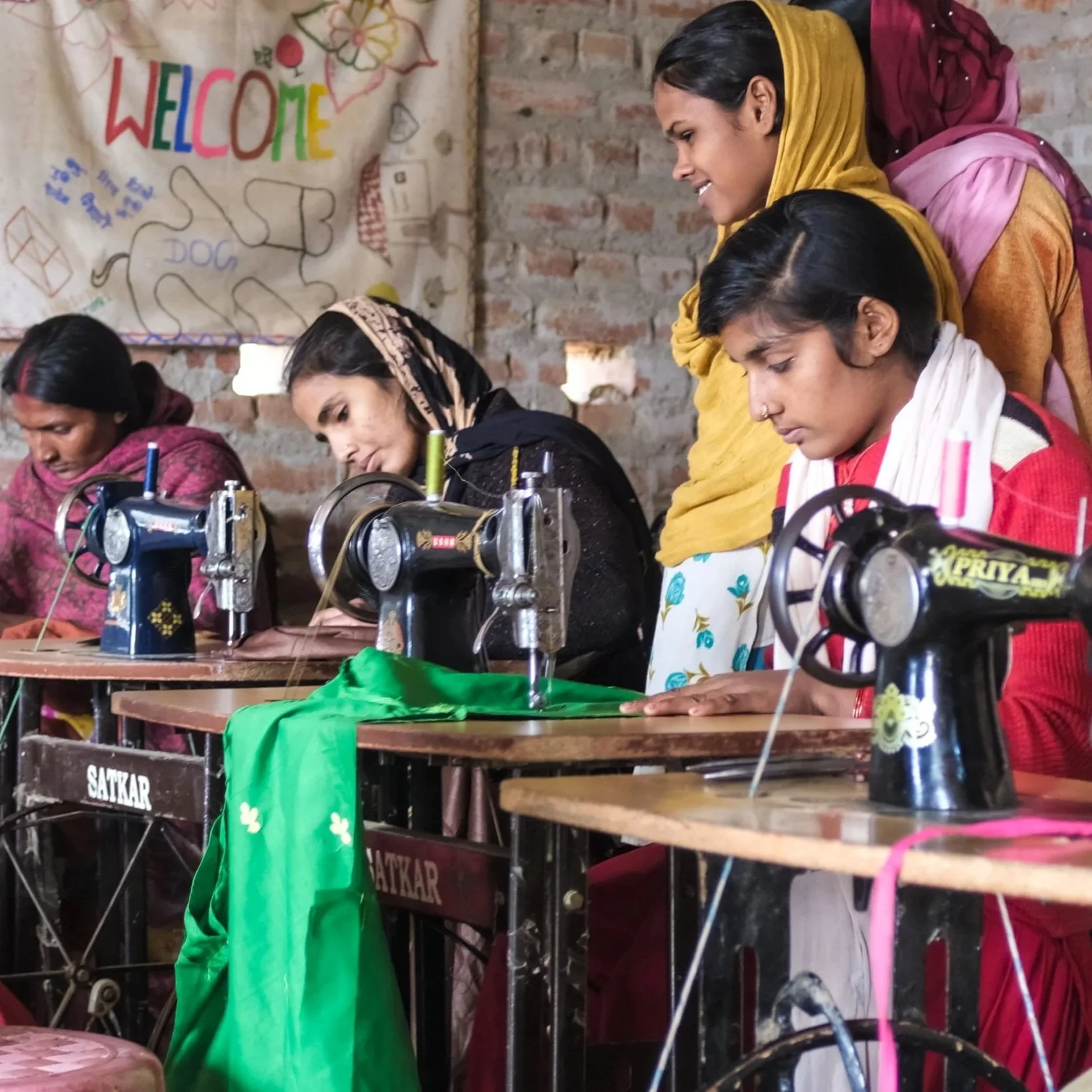 Manjhar Village: Sewing Program