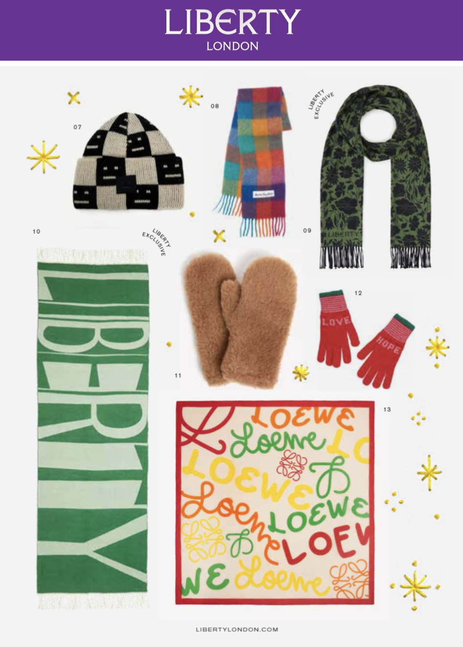 Liberty London Christmas Gift Guide Dec 22