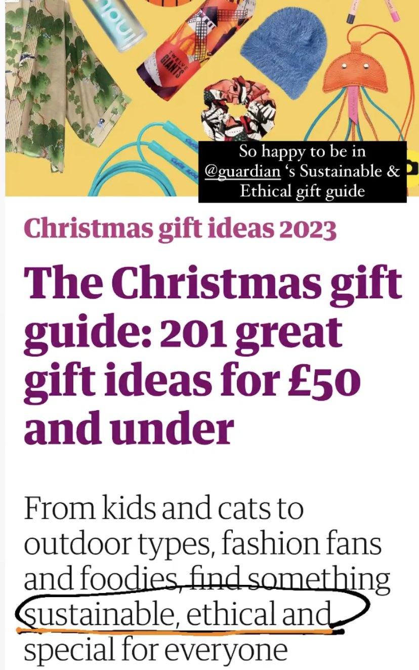 Guardian Gift Guide Sat 26th Non 23