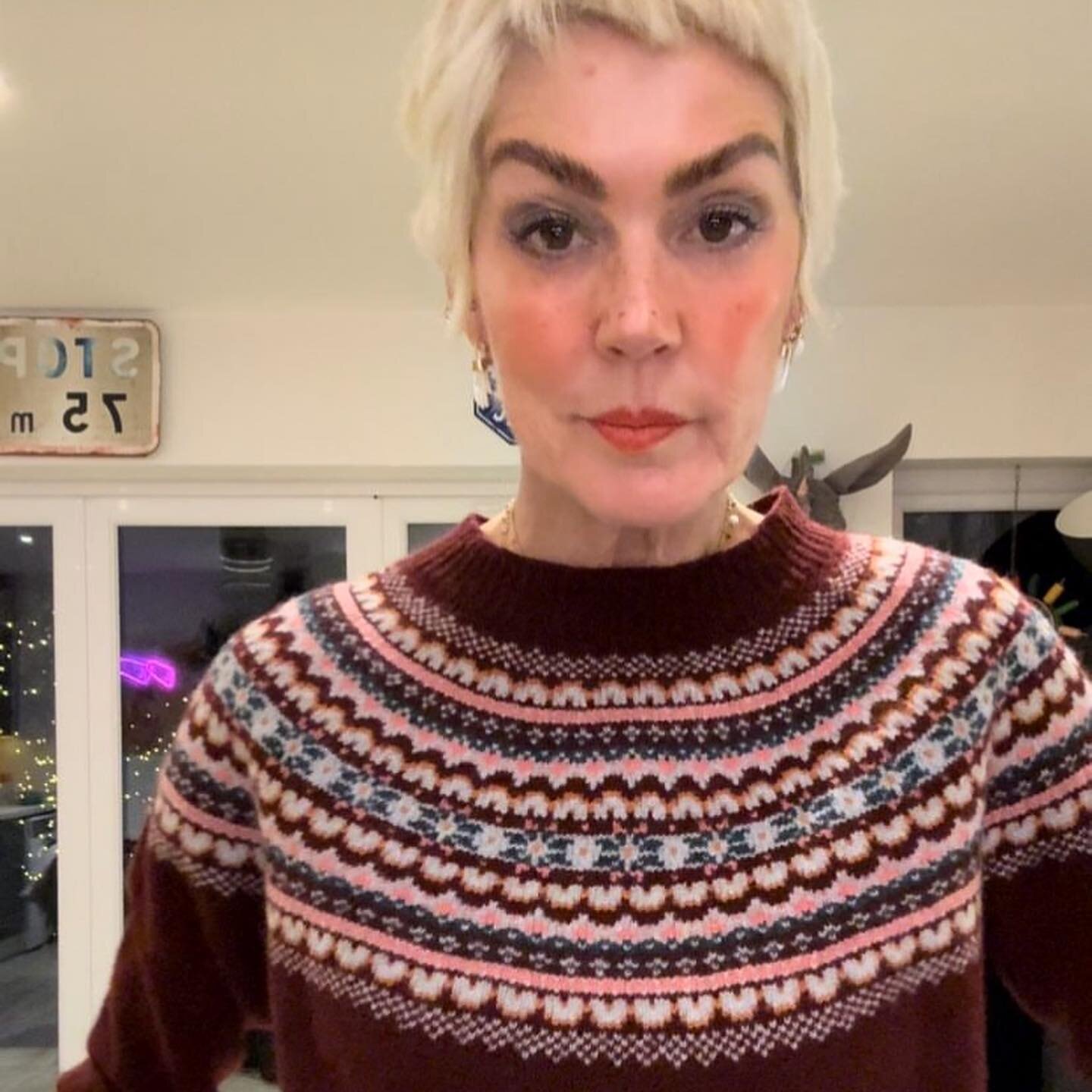 The amazing and funny Astrid 
@astridiwantyouinmylife made the gorgeous reel ( on stories and reels ) featuring our Jumper and so we&rsquo;ve you can use this code 
25%ASTRID for 25% off this jumper - 
We love her styling here with a menswear edge to