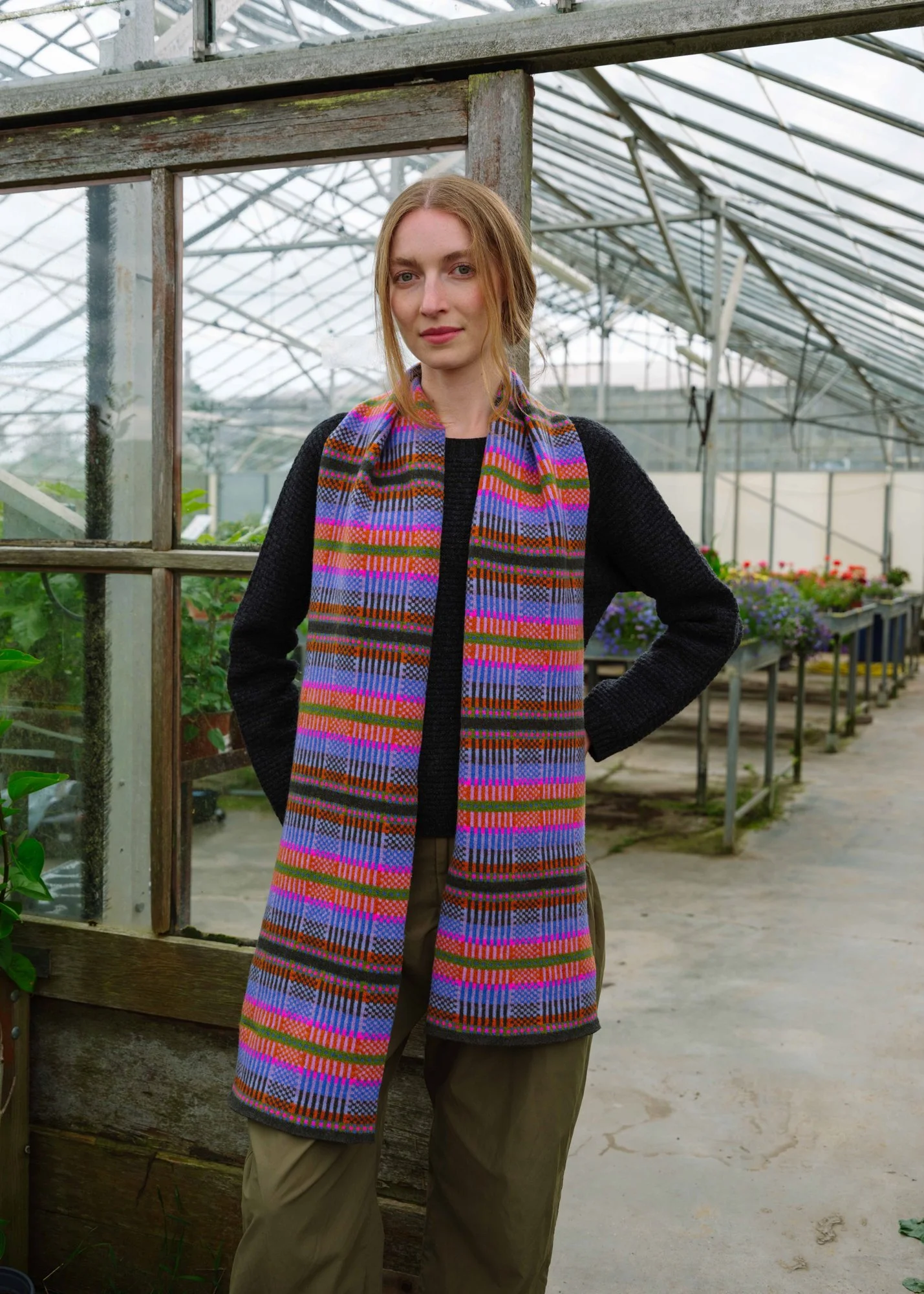 36 26 MODERN TARTAN SCARF COL 3 FLURO PINK_DSF4172.jpg