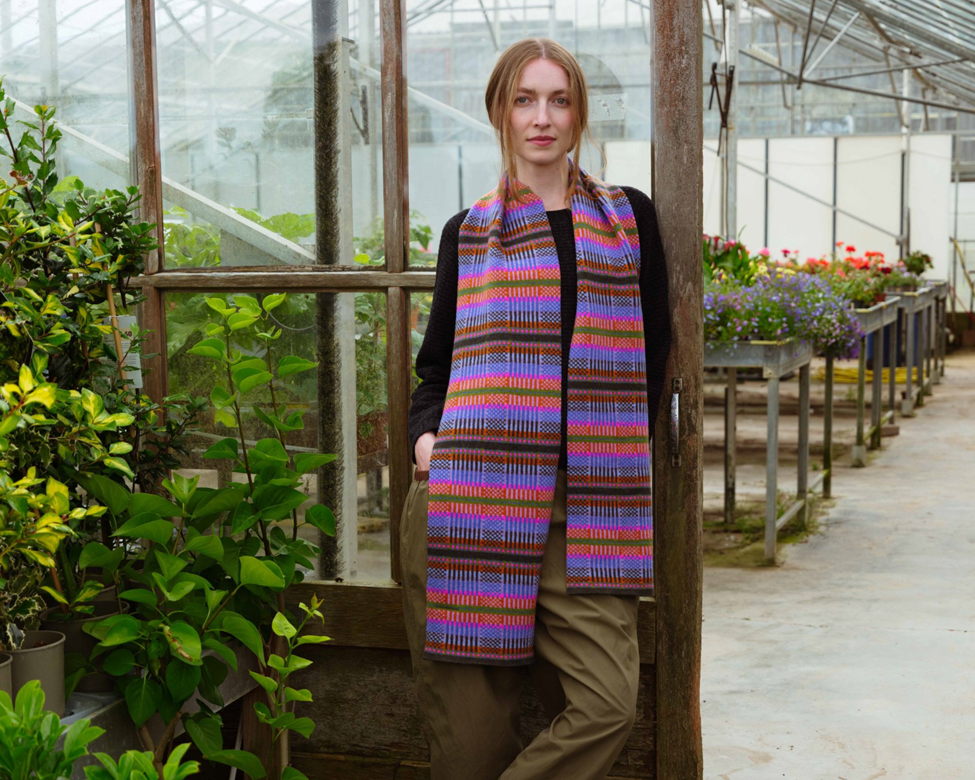 36 26 MODERN TARTAN SCARF COL 3 FLURO PINK_DSF4160.jpg