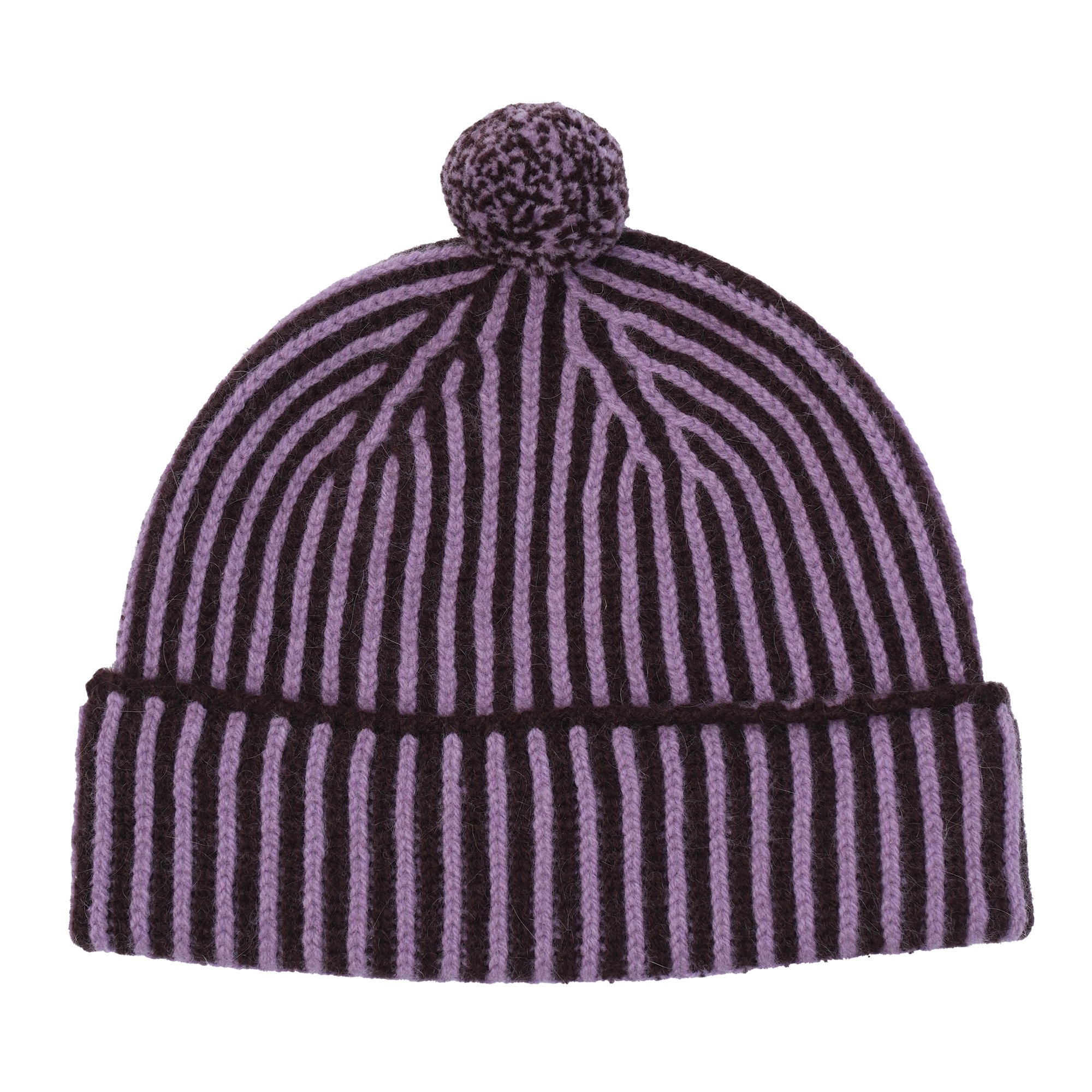 7426 ANGORA STRIPE POM POM BEANIE LILAC BROWN(2).jpg