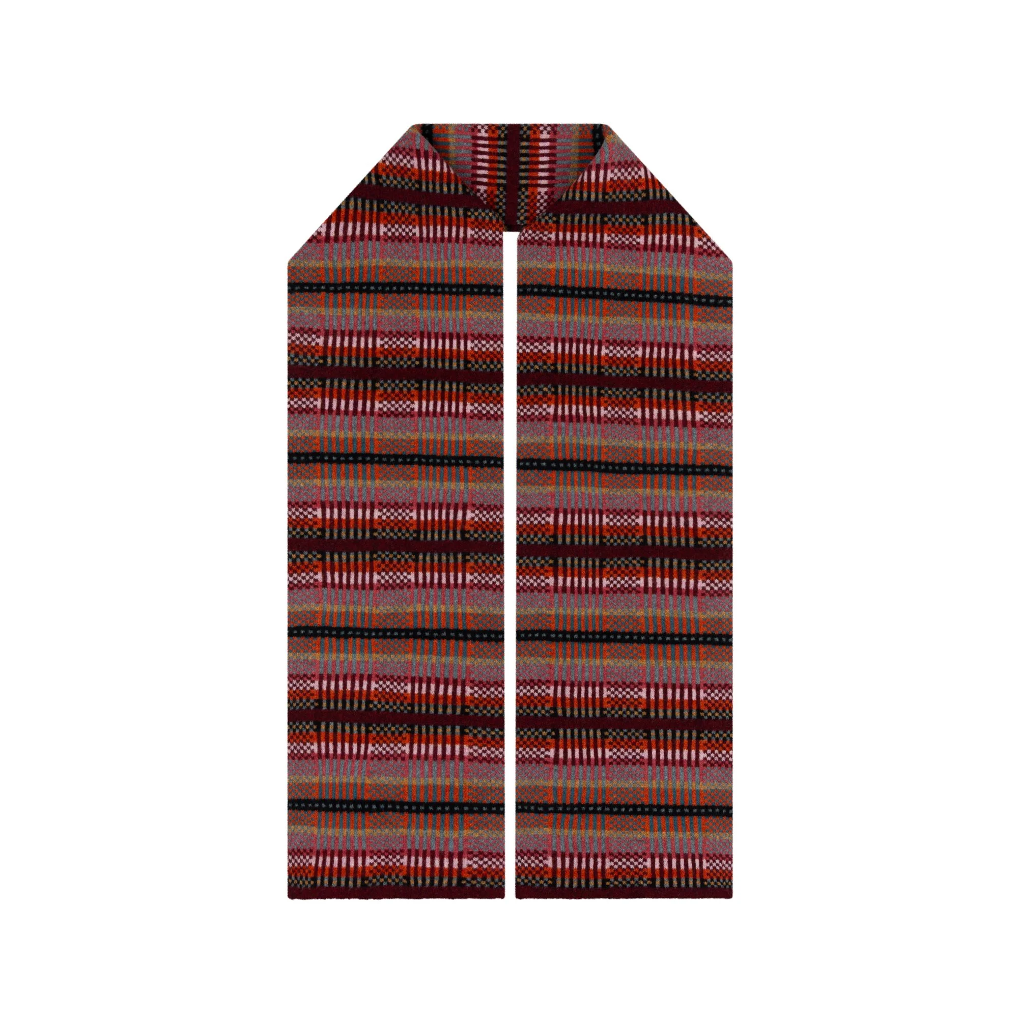 36 26 MODERN TARTAN SCARF COL6 RUST.jpg