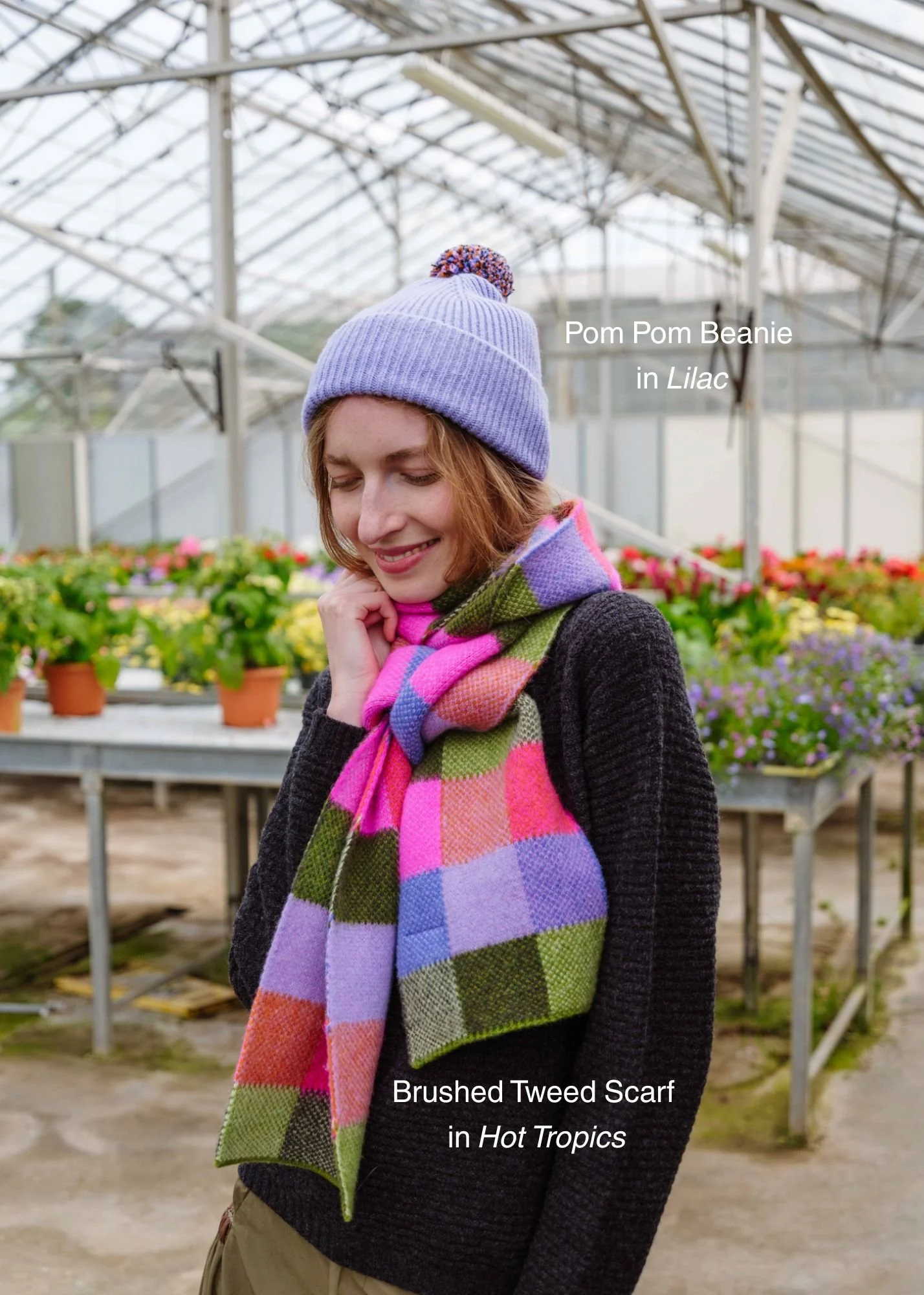 Modern Tartan Scarf in Hot Tropics (9).jpg