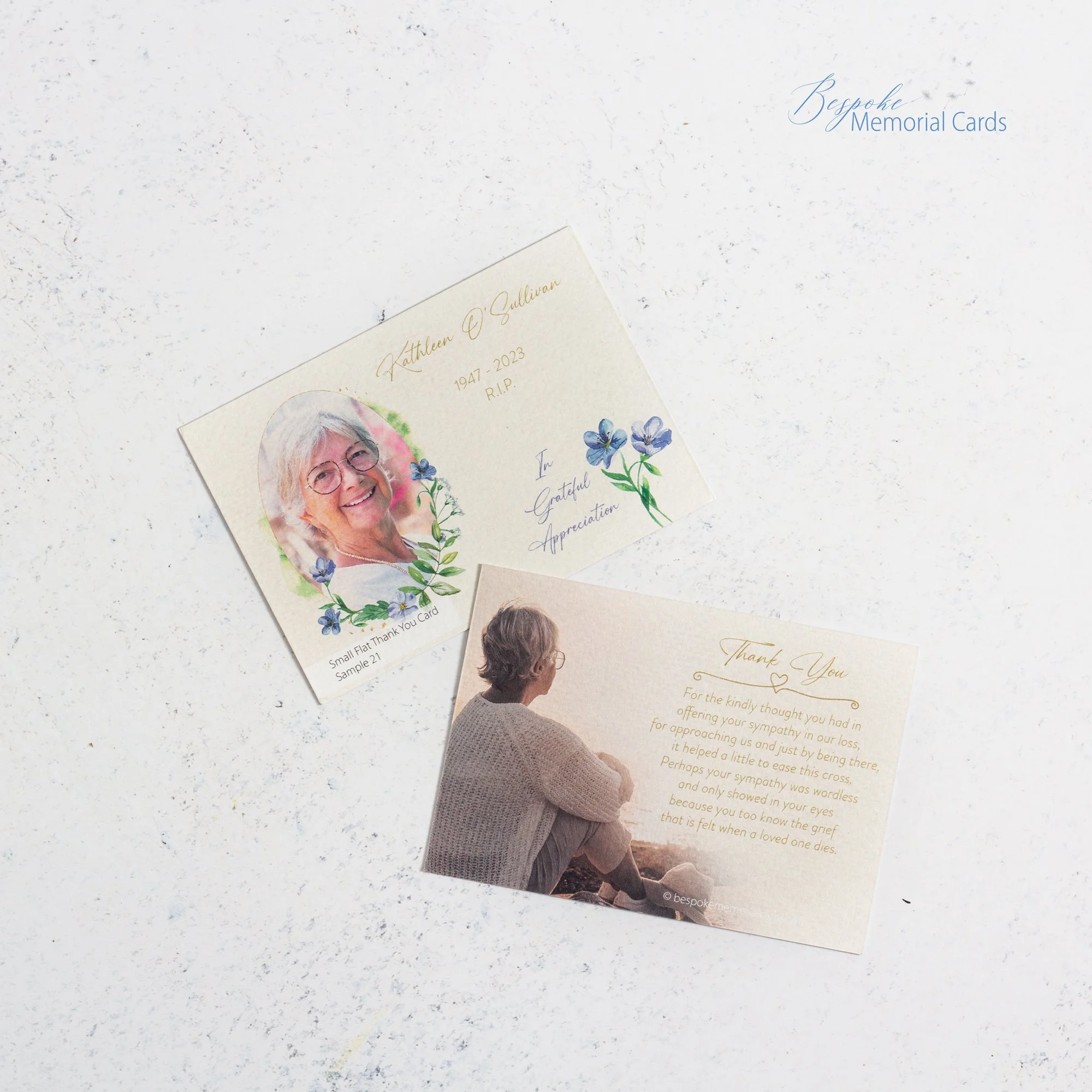 Priority Service - Small Flat Thank You Cards